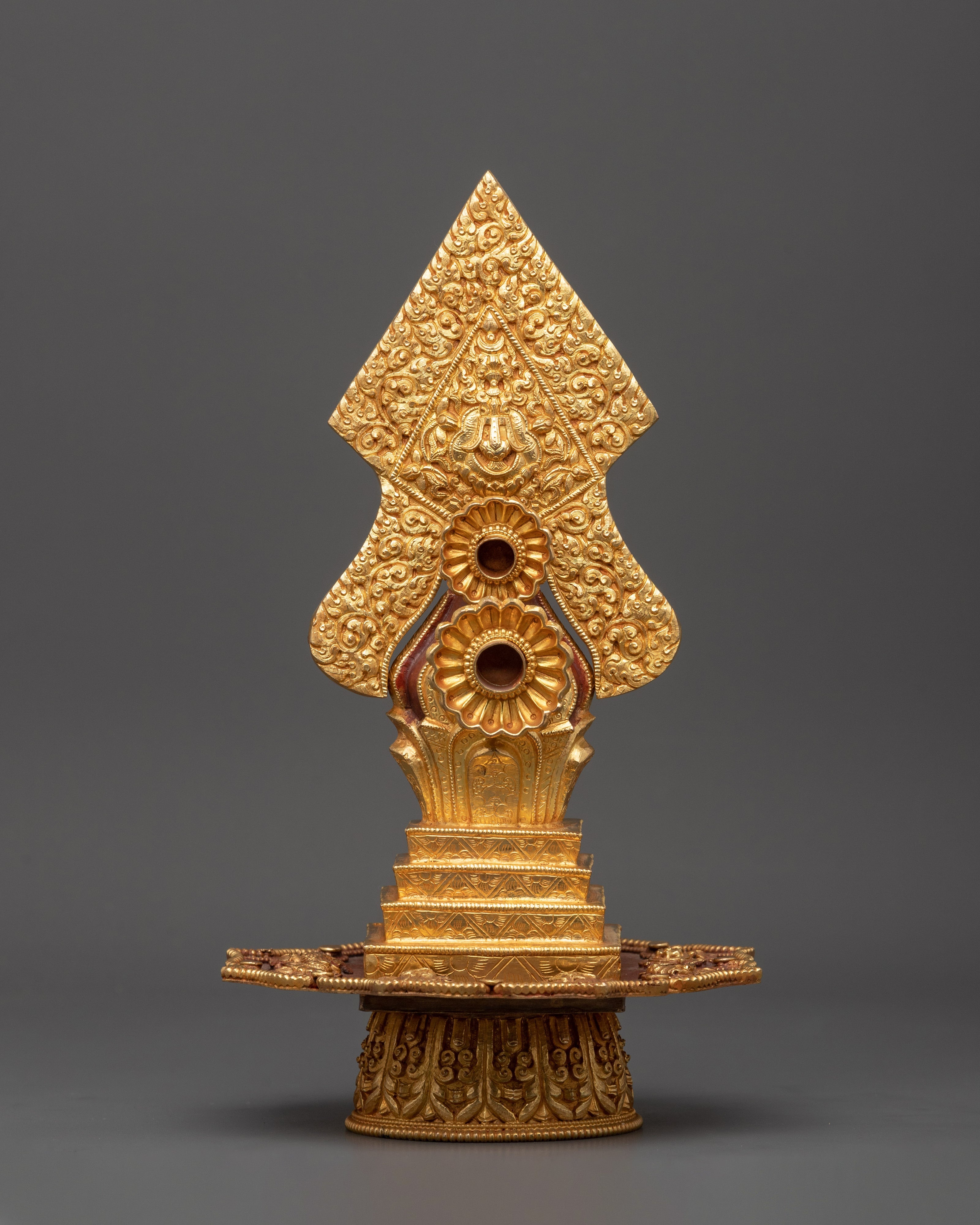 Gold-Plated Copper Torma