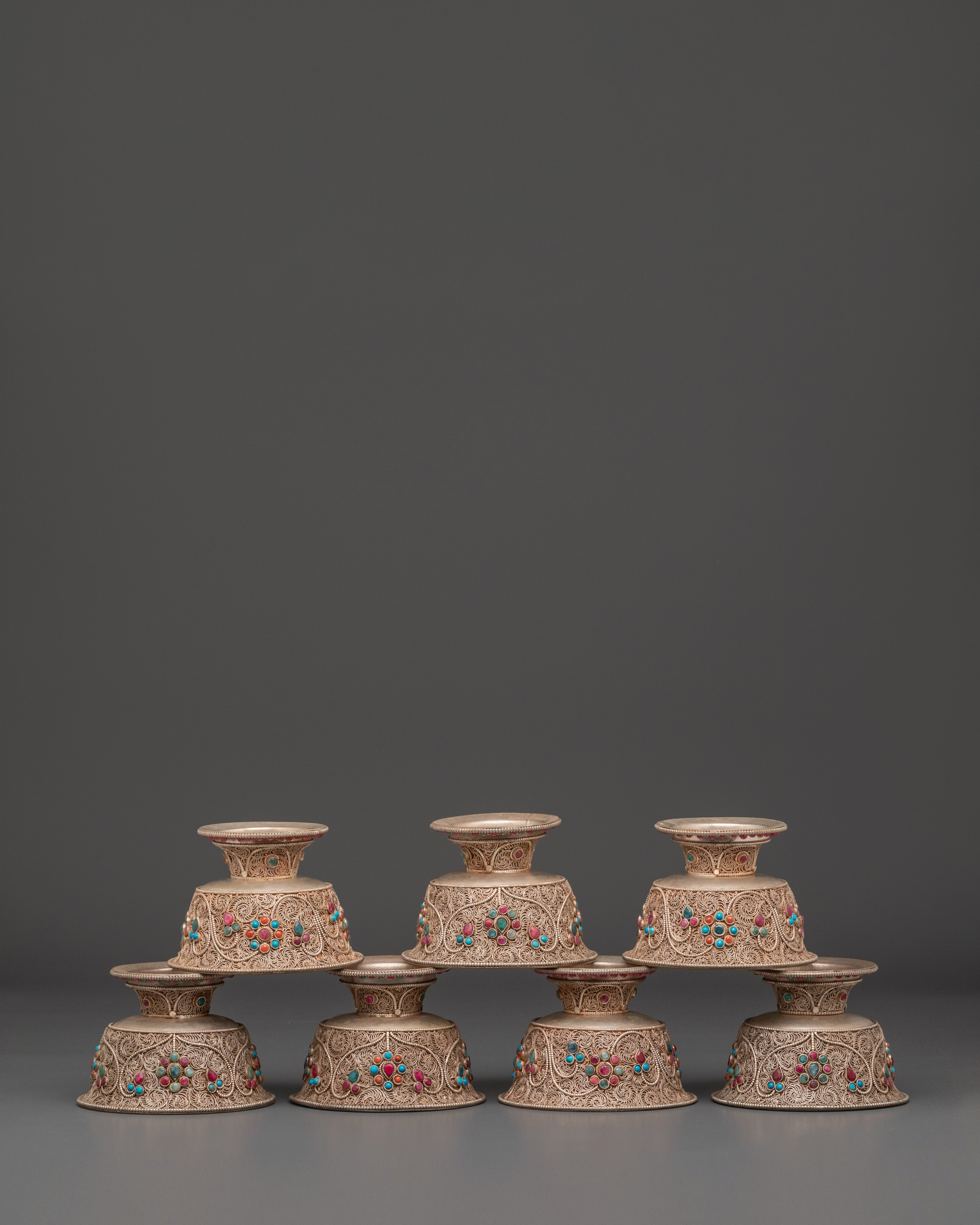 spiritual seven offering bowl set