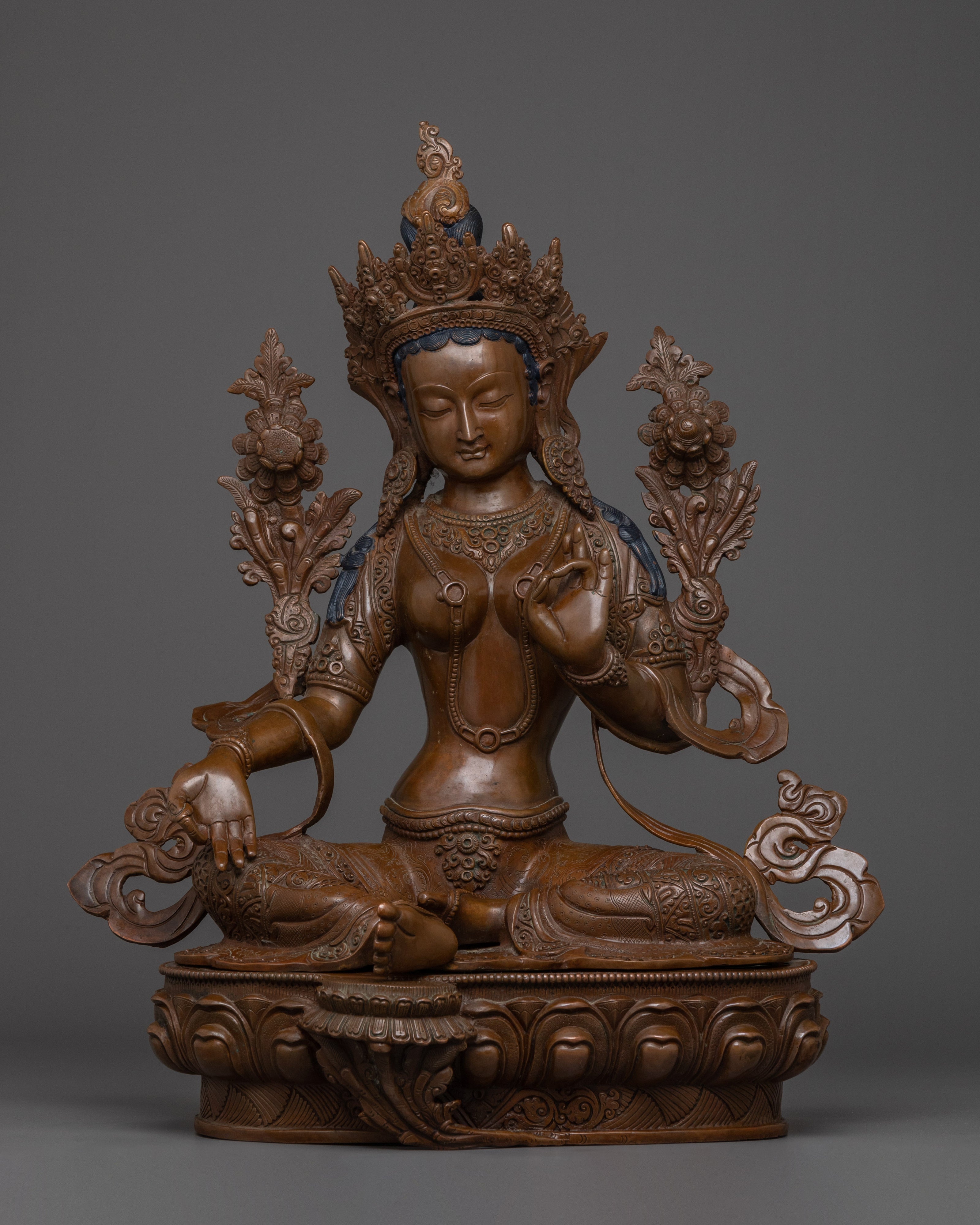 sacred-bodhisattva-green-tara-statue