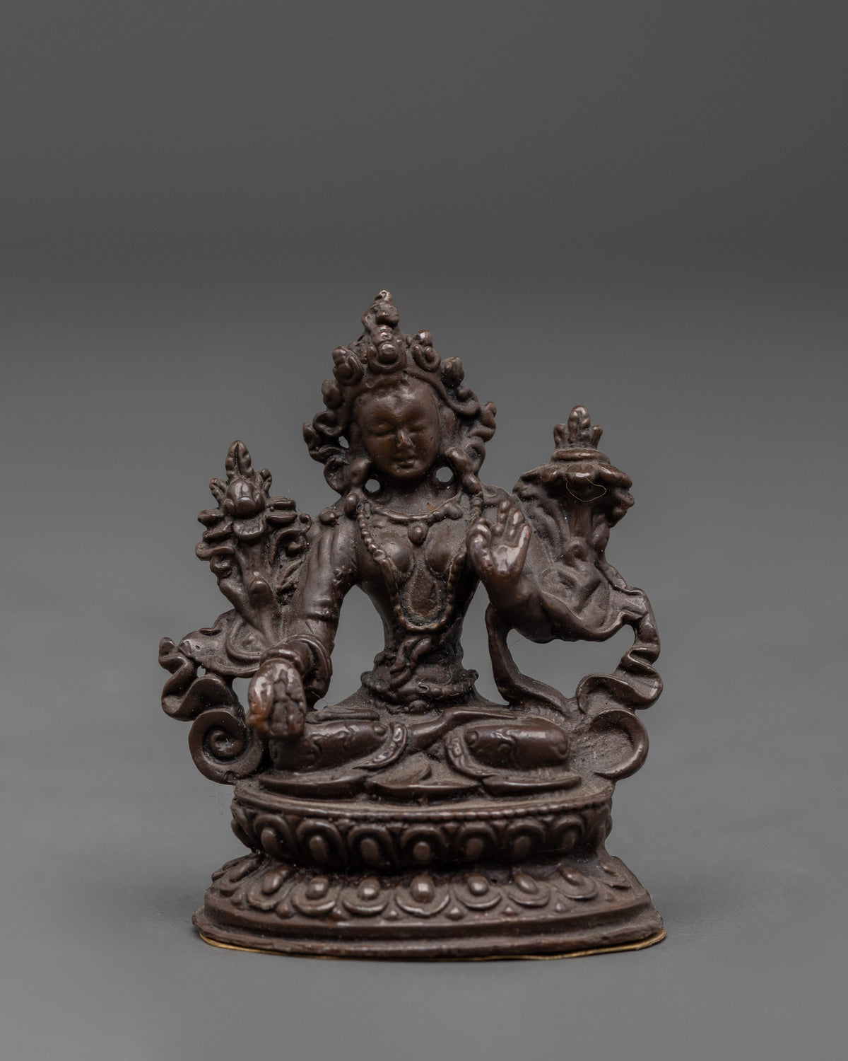Traditional White Tara Buddhist Statue
