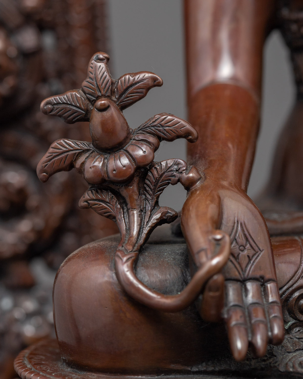 Lapis Lazuli Statue | Traditional Healing Buddha Sculpture