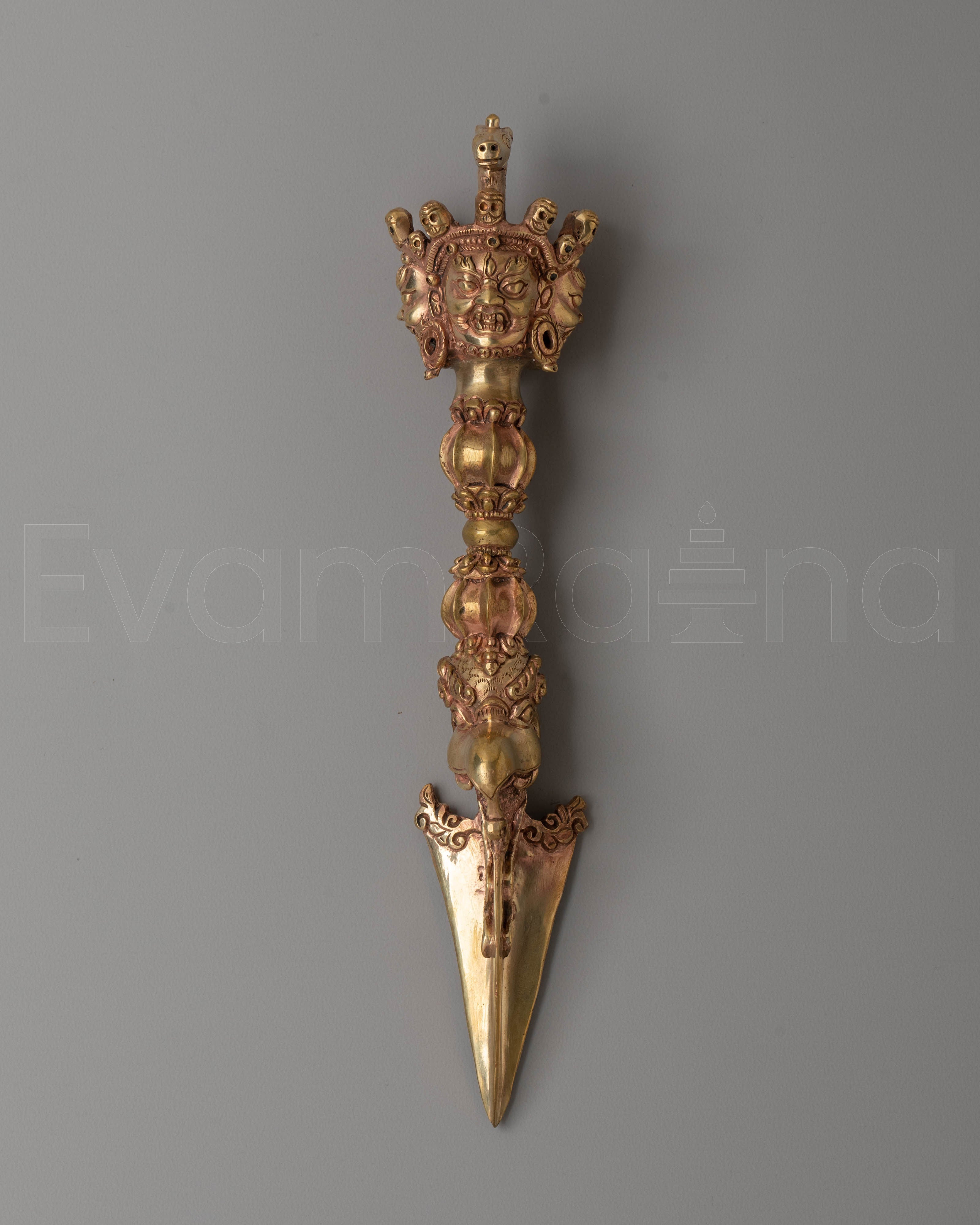 Sacred Tibetan Phurba Dagger | Ritual Dagger for Spiritual Protection