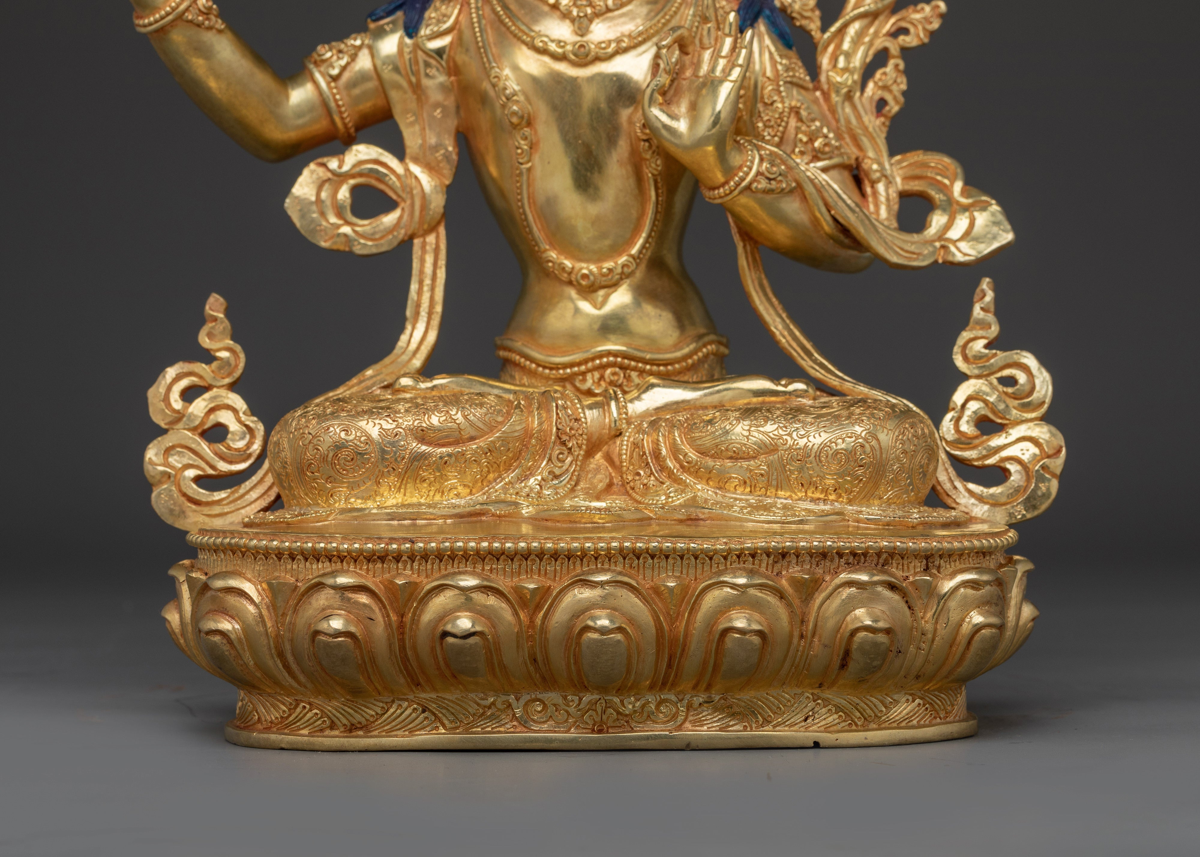 Dharma Protector Manjushri Artwork | Bodhisattva of Transcendent Wisdom