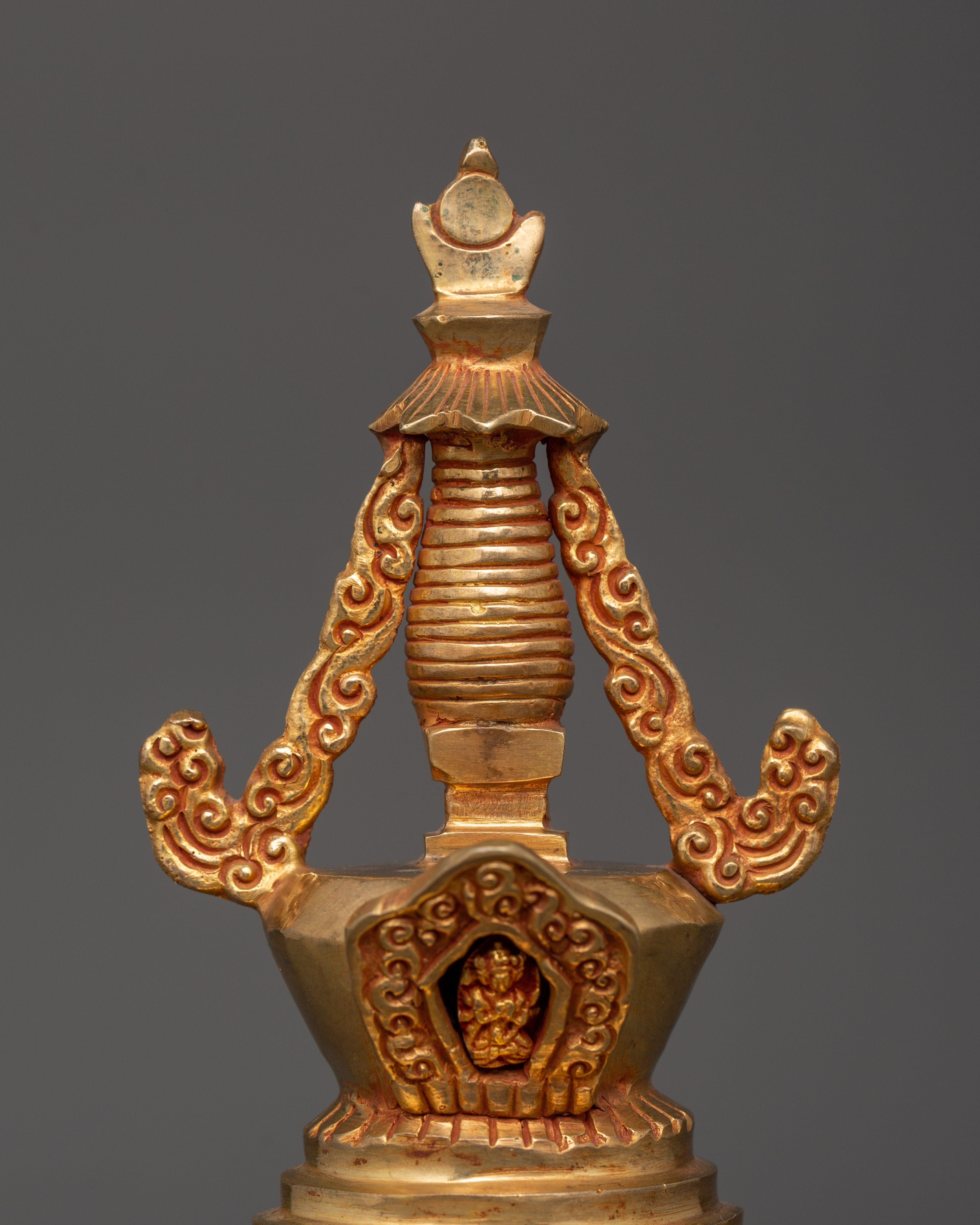 Sacred Tibetan Stupa for Meditation | Buddhist Altar Decor