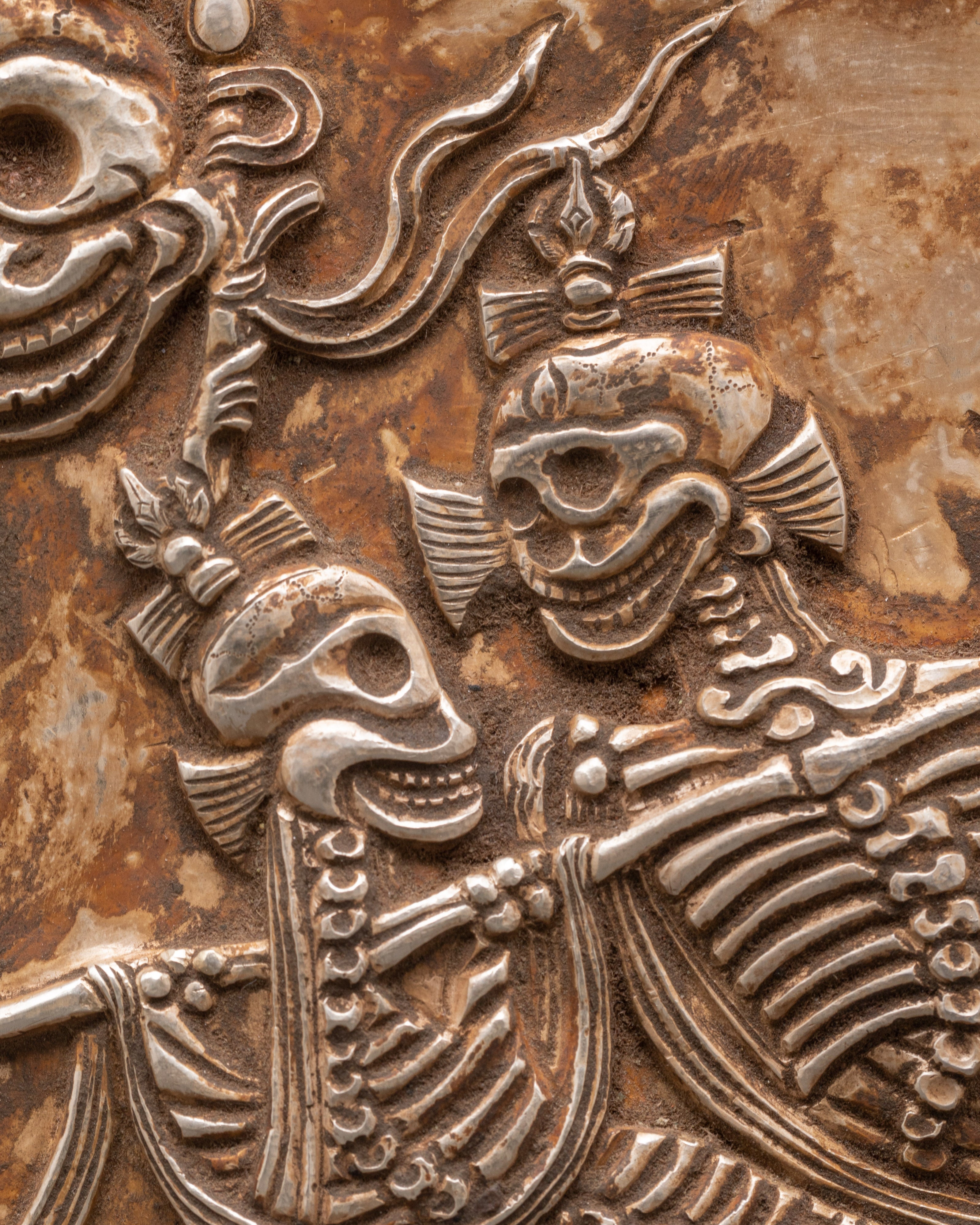 Chitipati Ghau Box Amulet | Deity of Death and Rebirth
