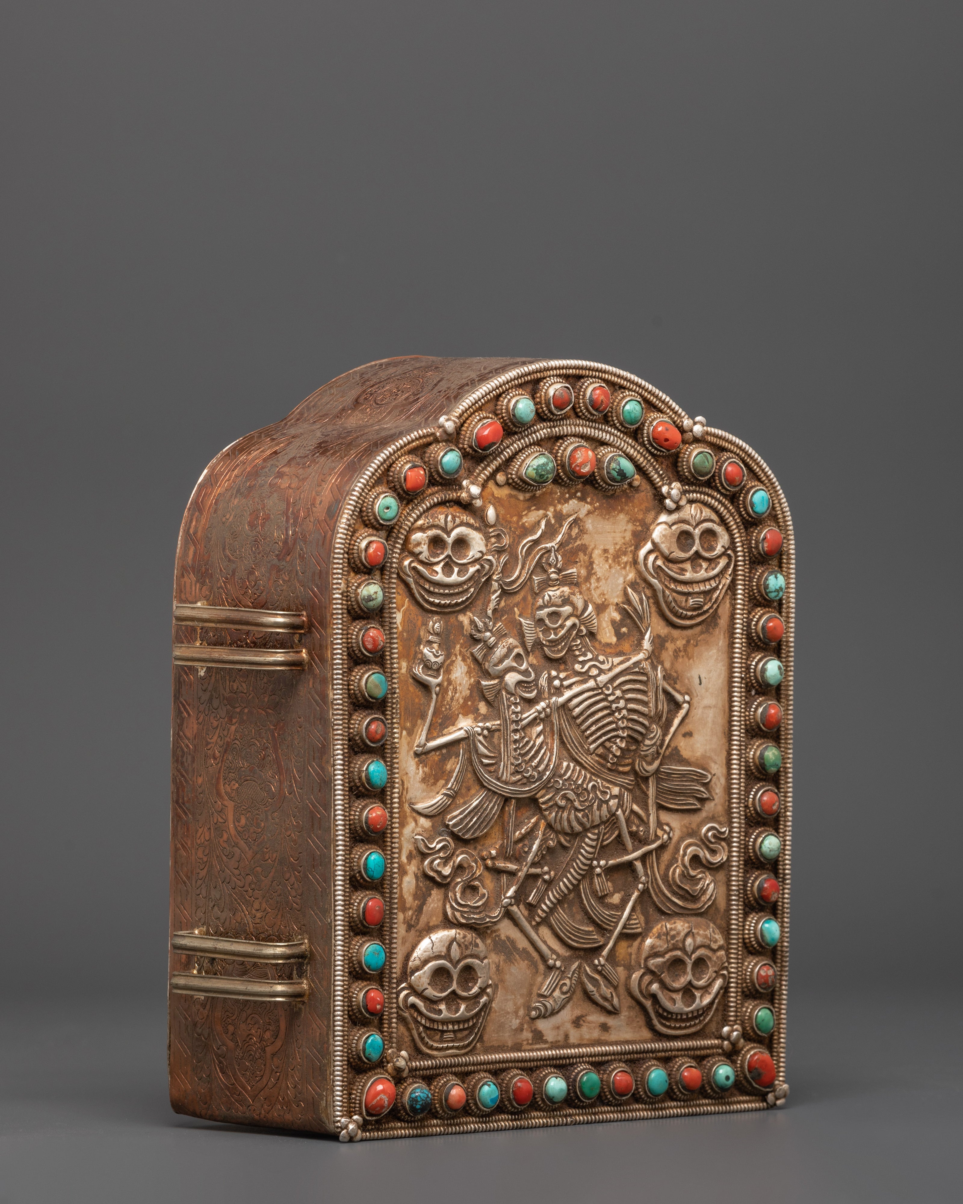 Chitipati Ghau Box Amulet | Deity of Death and Rebirth