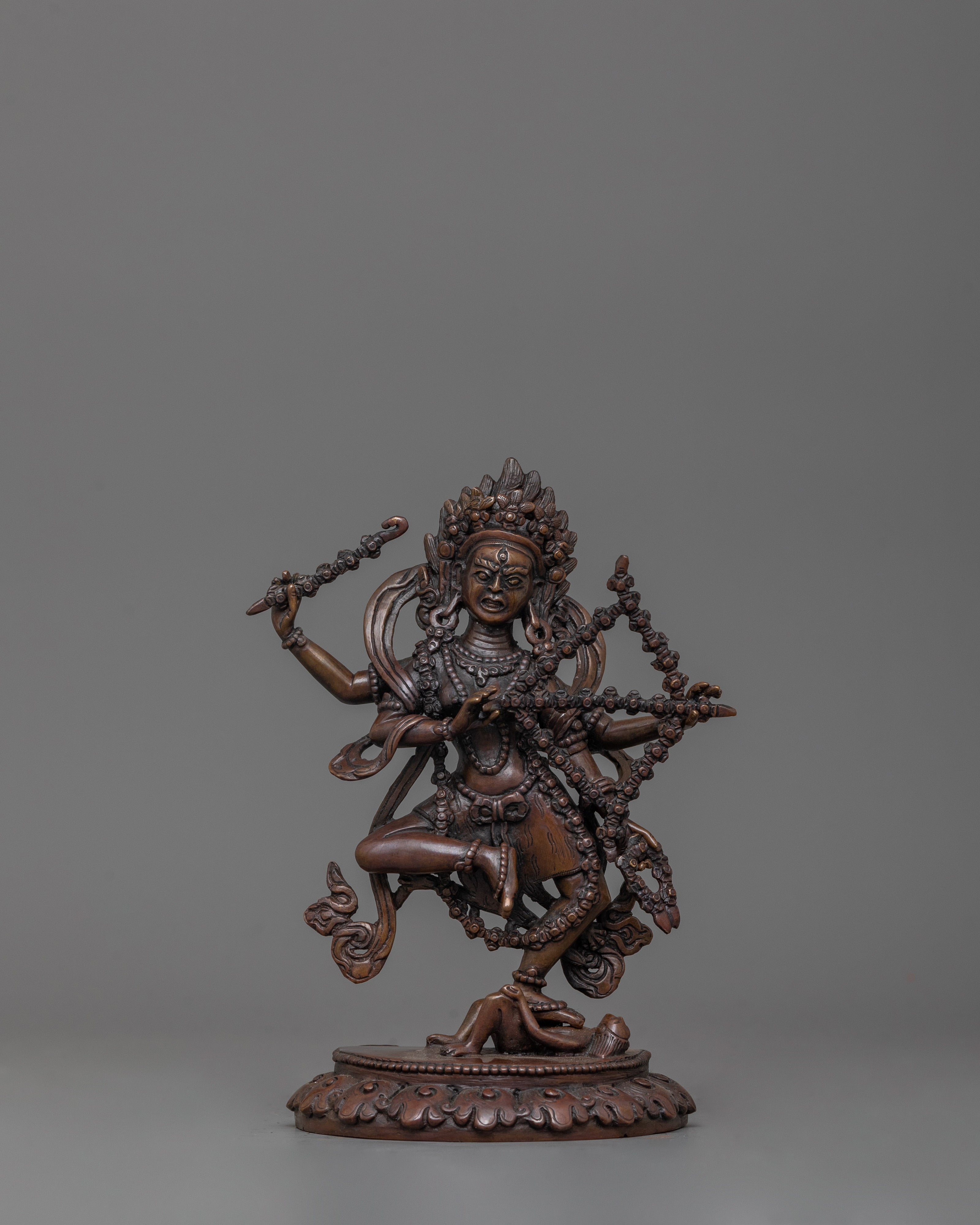 Goddess of Enchantment Kurukulla Sculpture | Tibetan Himalayan Spiritual Art
