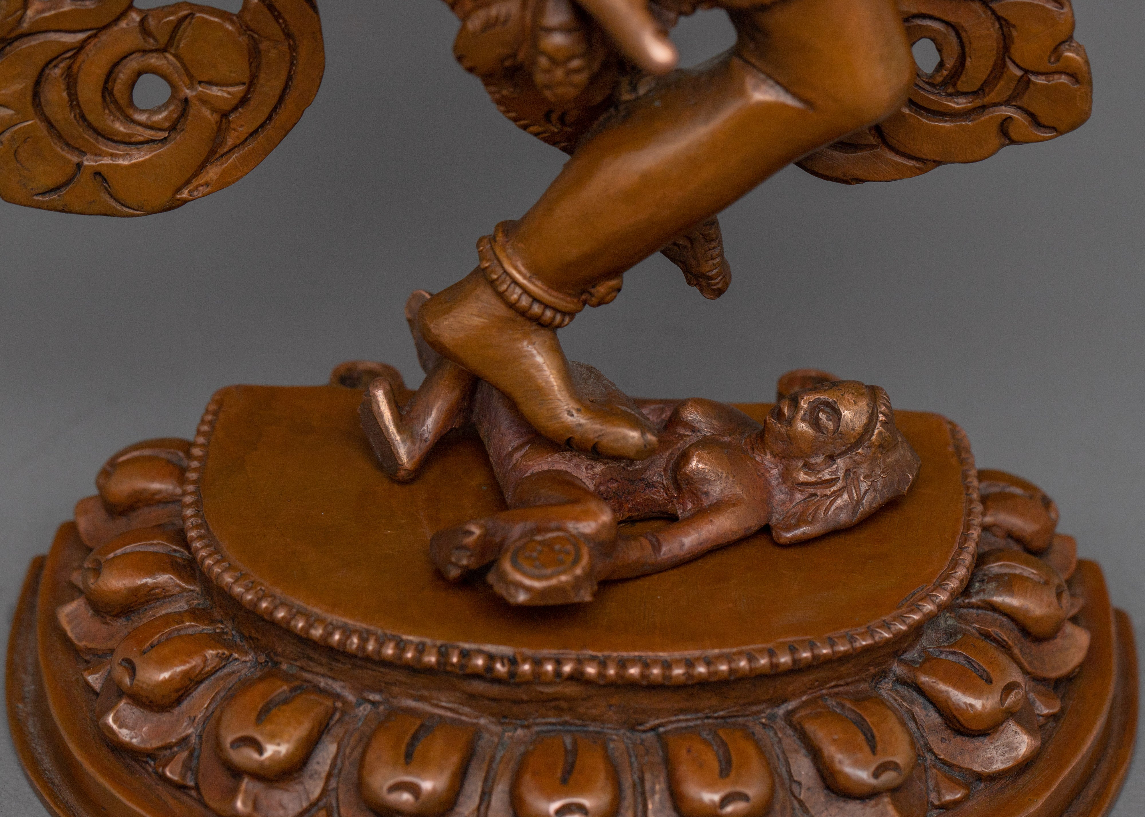 Oxidized Troma Nagmo Statue | Also known as Krodha Kali