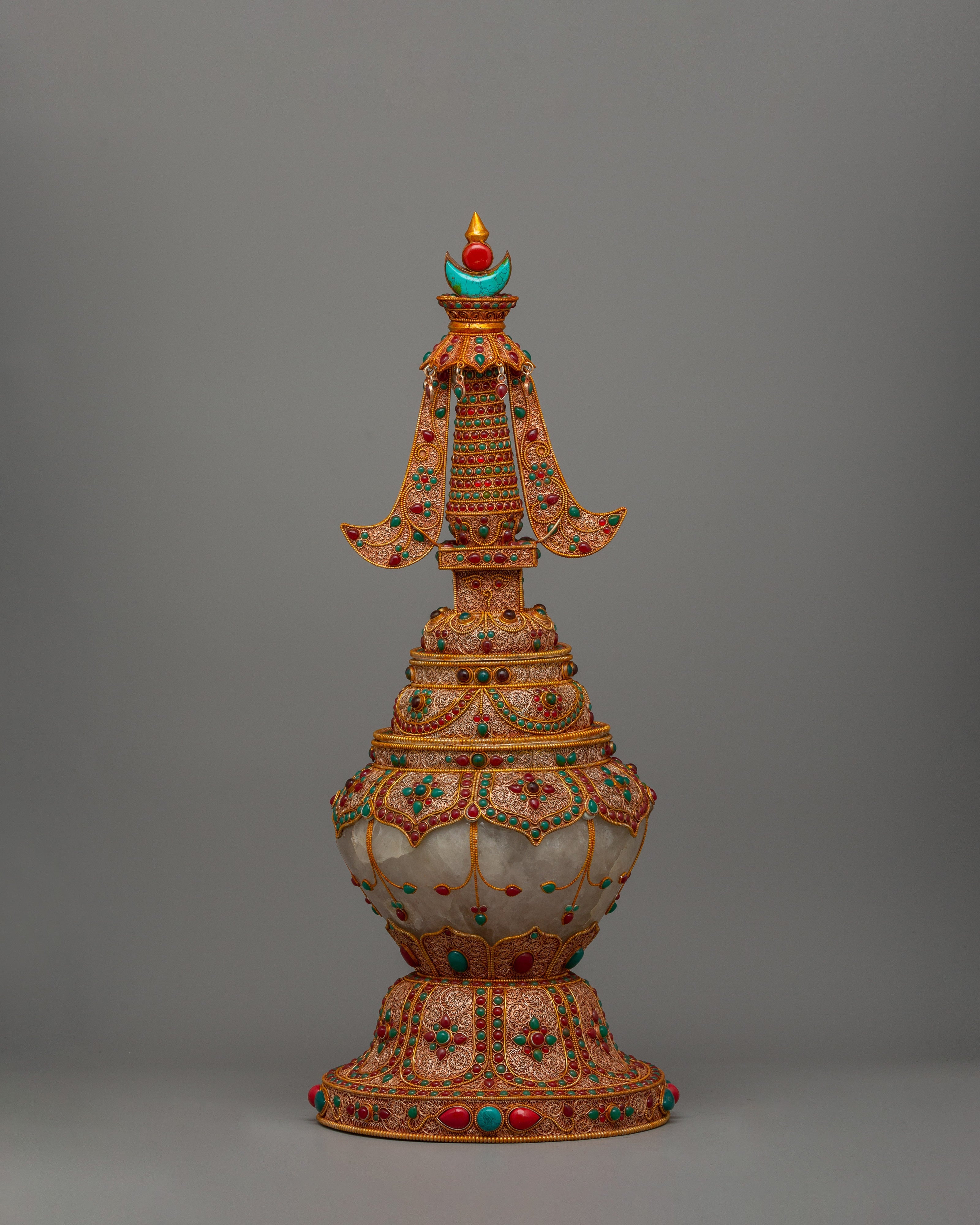 Buddhist Tibetan Beautiful Stupa