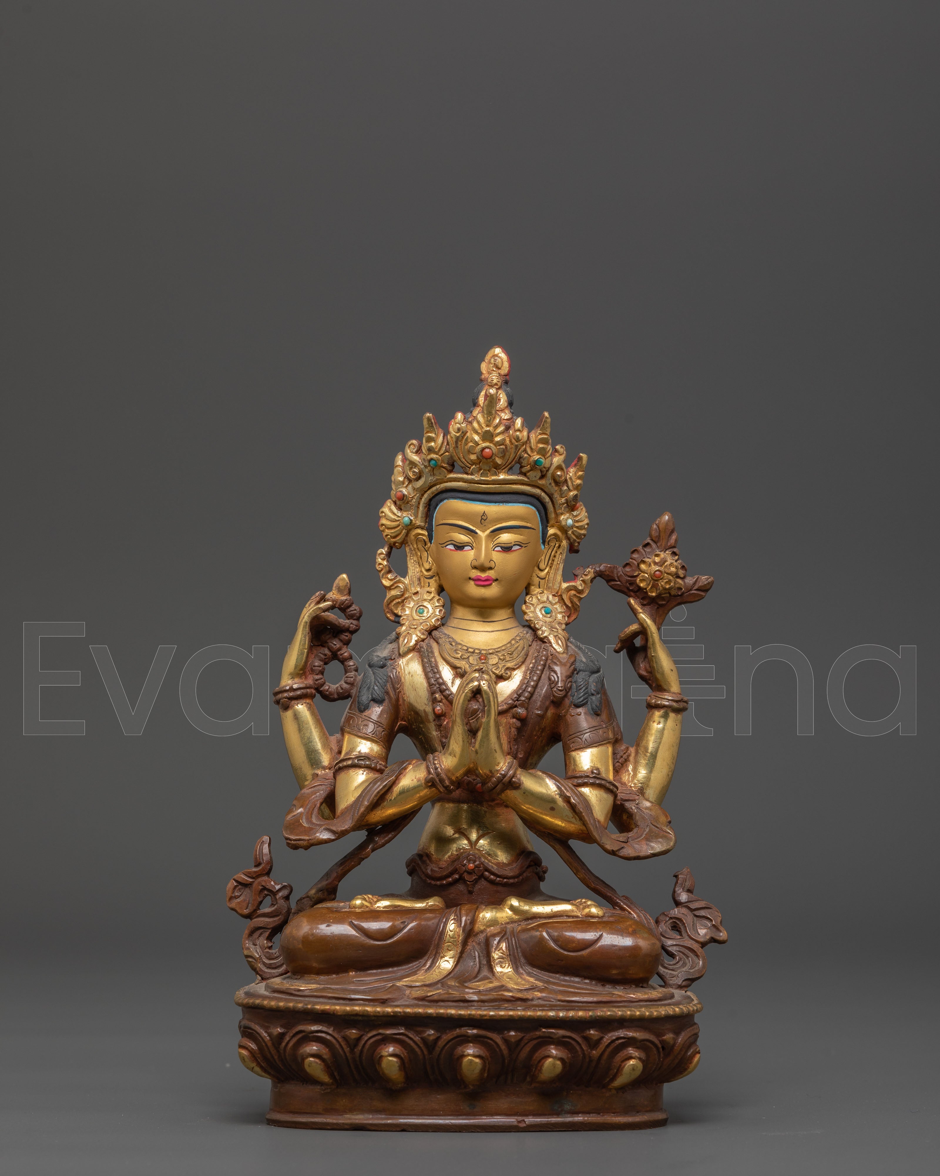 Handcrafted Chenrezig Statue