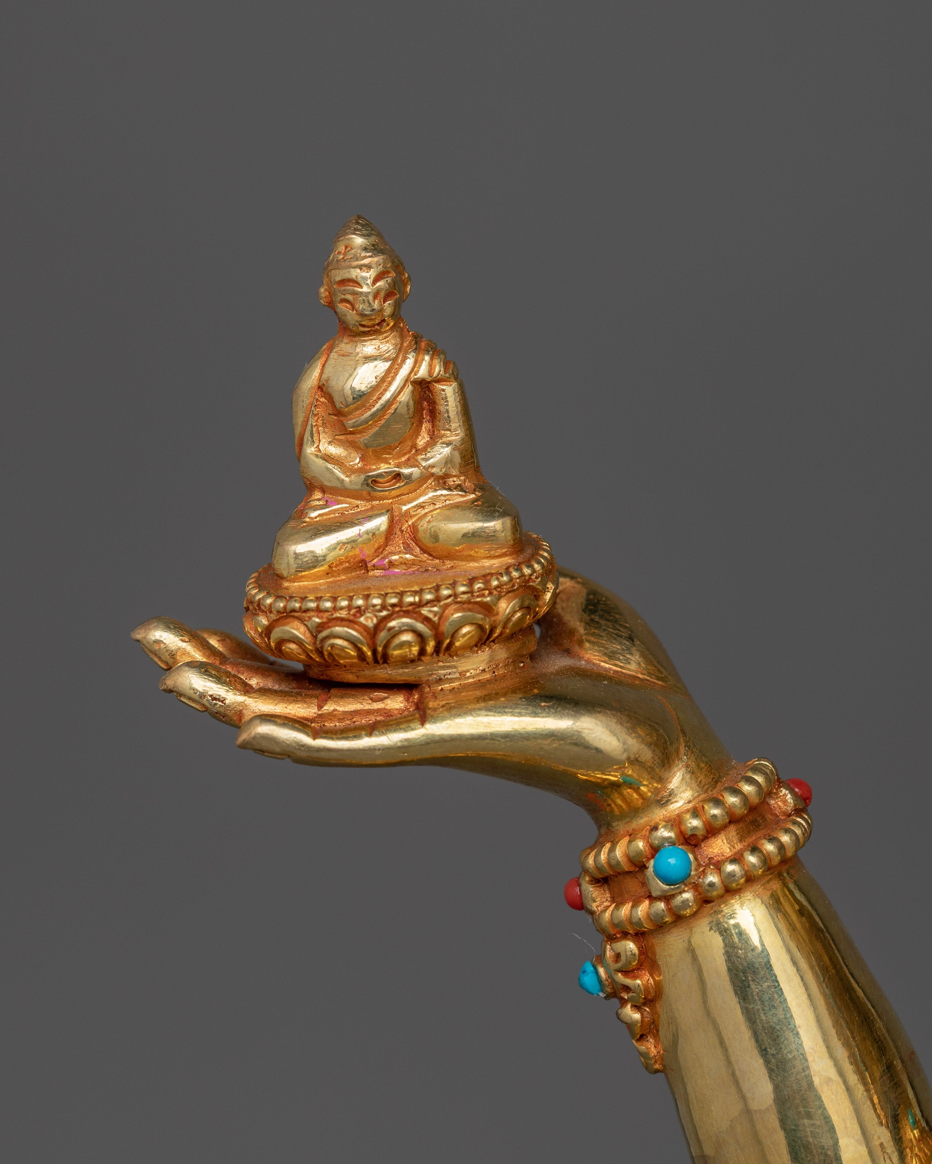 Golden Statue of Namgyalma | Also known as Ushnishavijaya