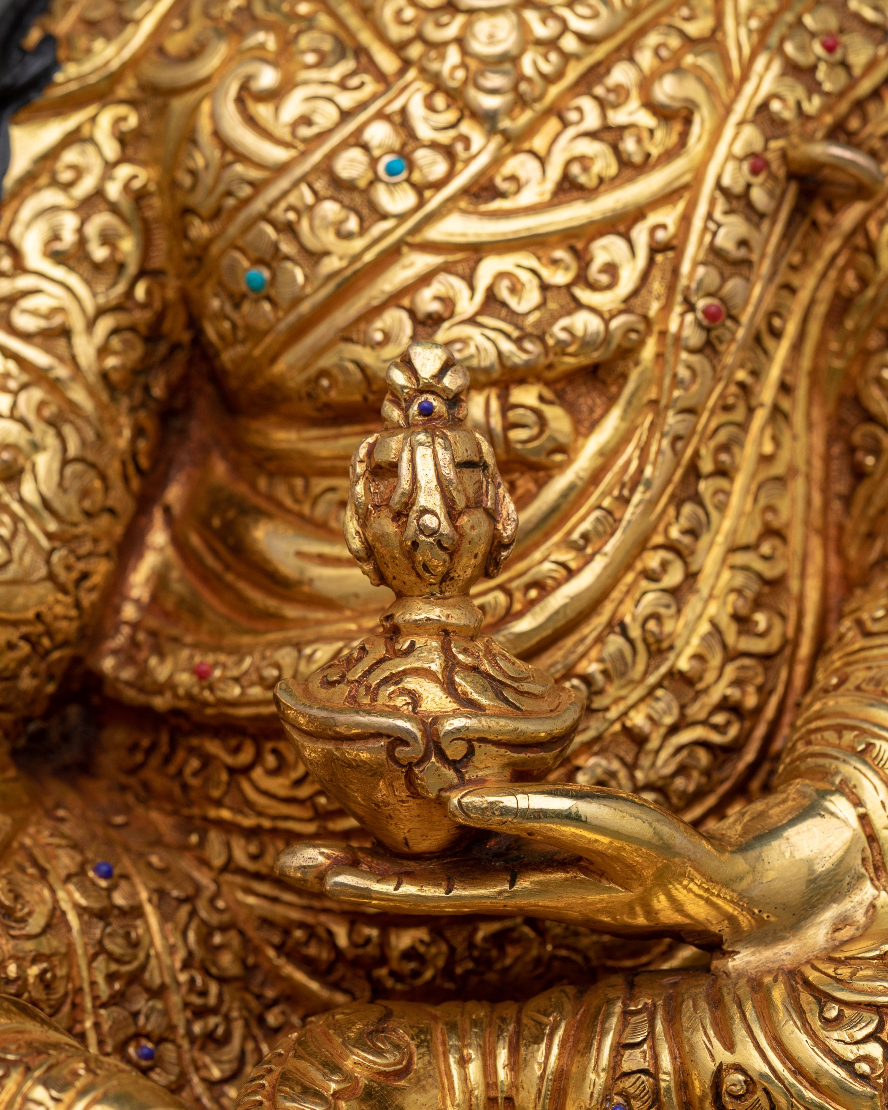 Statue of Tantric Master Guru Rinpoche | Great Guru of Tibet