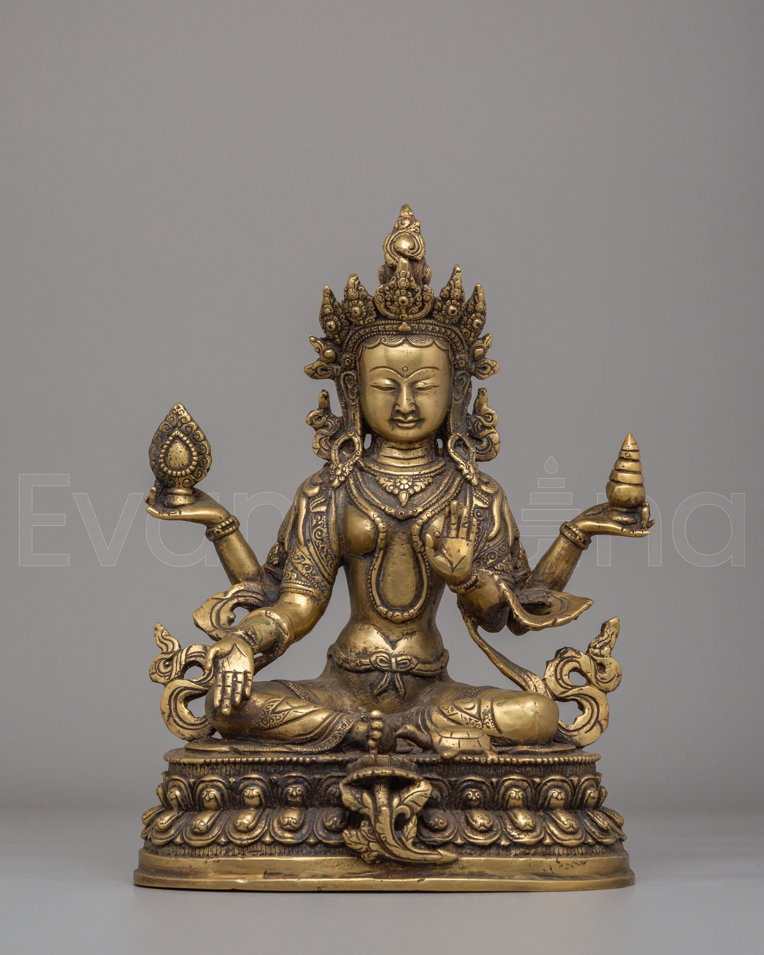 Divine Lakshmi Goddess Statue