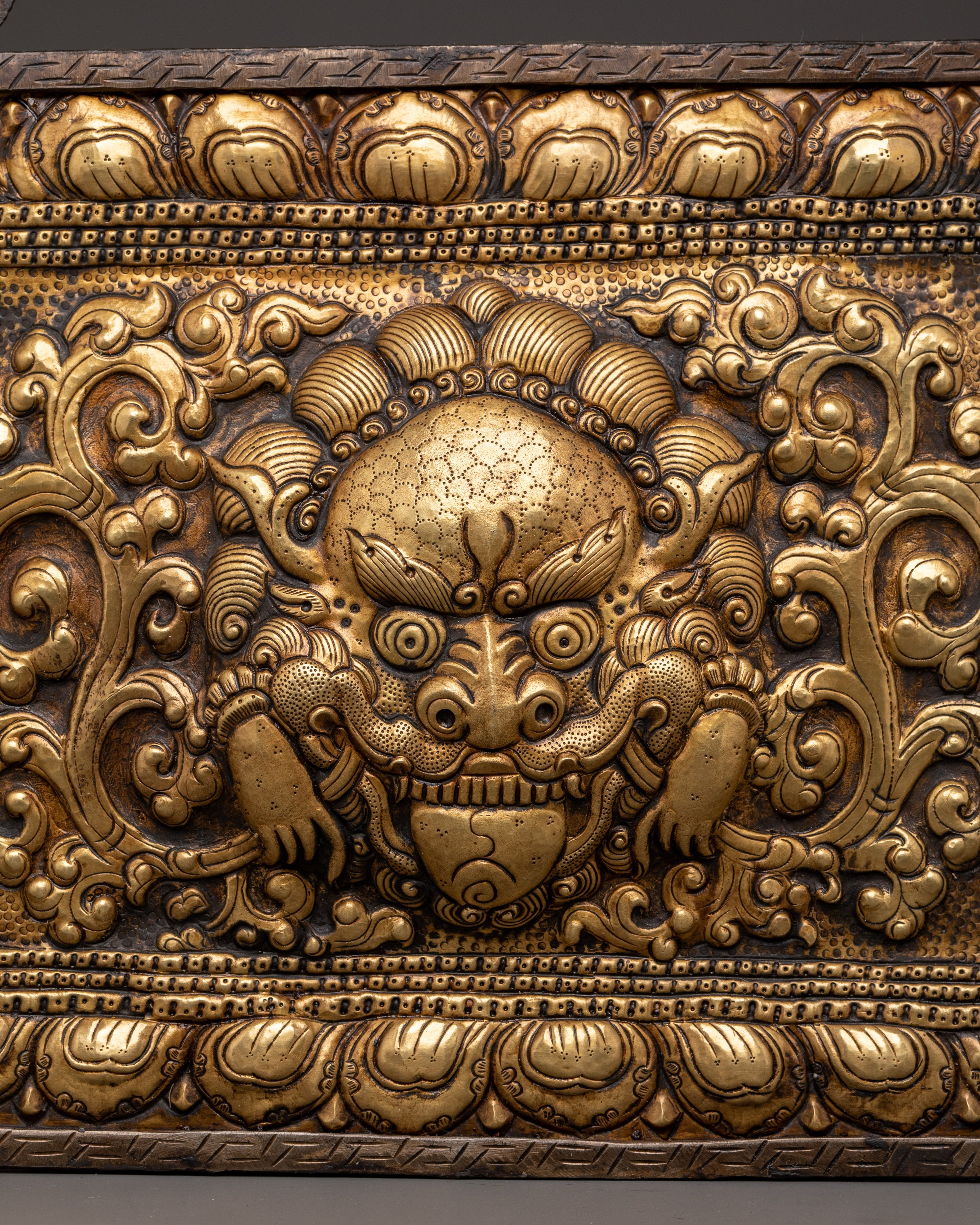 Brass Wall Hanging | Handcrafted Iron & Brass Spiritual Decor