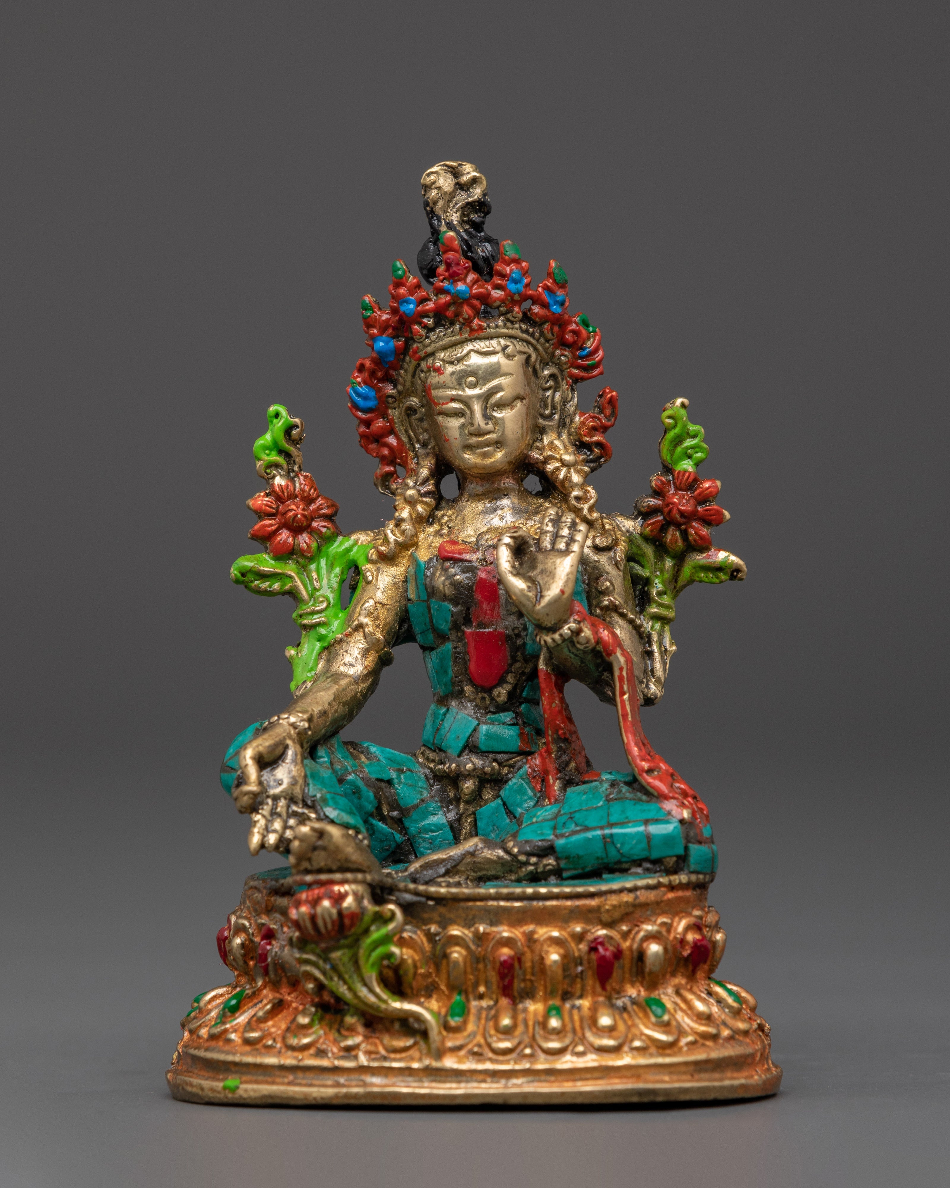 handcrafted-green-tara-buddhist-deity