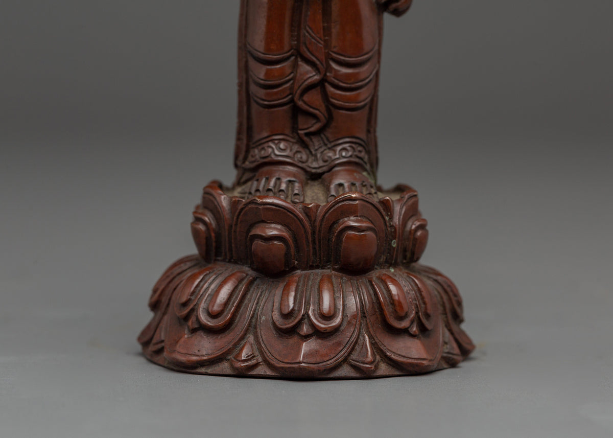 Elegant Little Buddha Statue | Handcrafted Buddhist Sculpture for Peace & Serenity