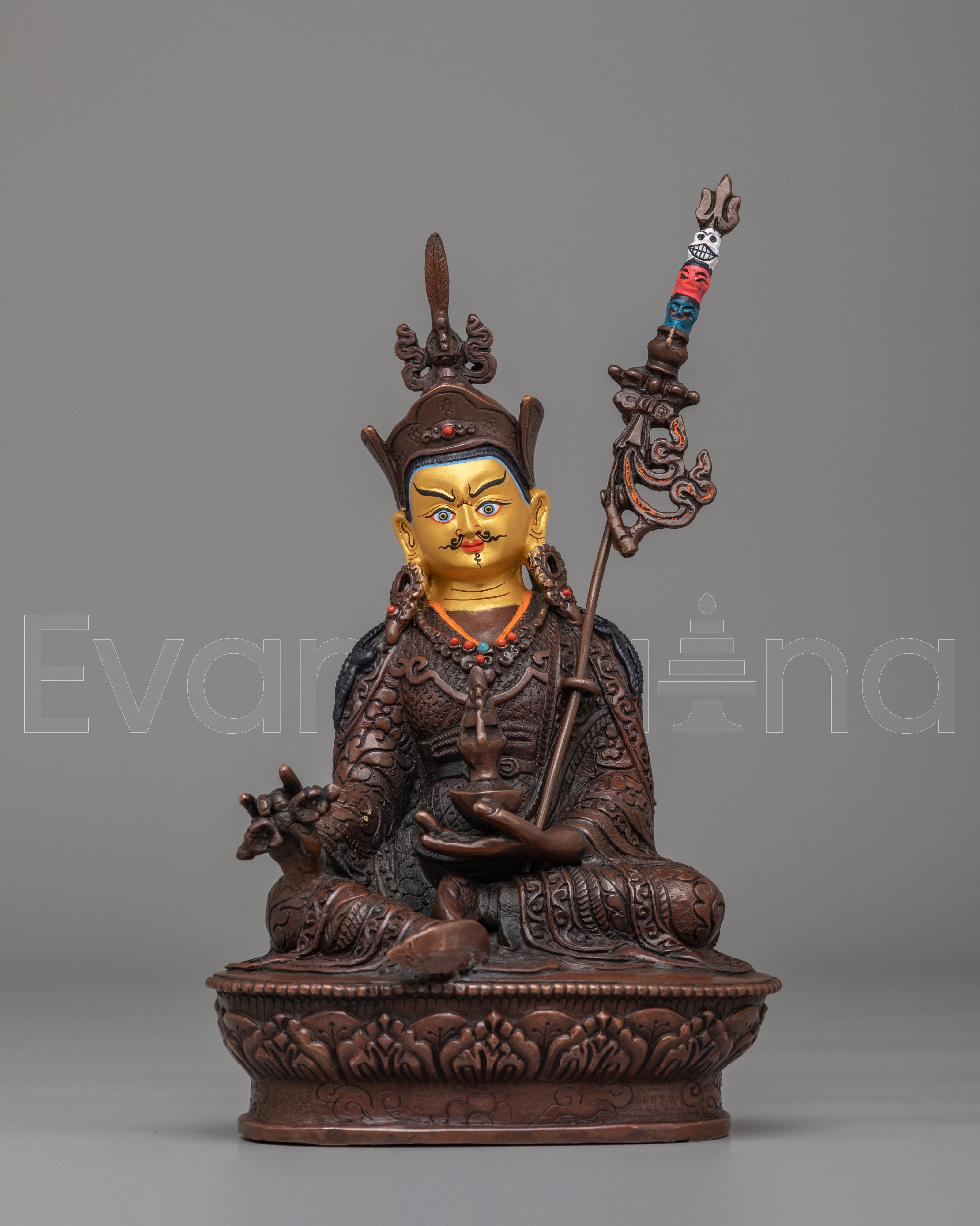 Handcrafted Guru Rinpoche Statue