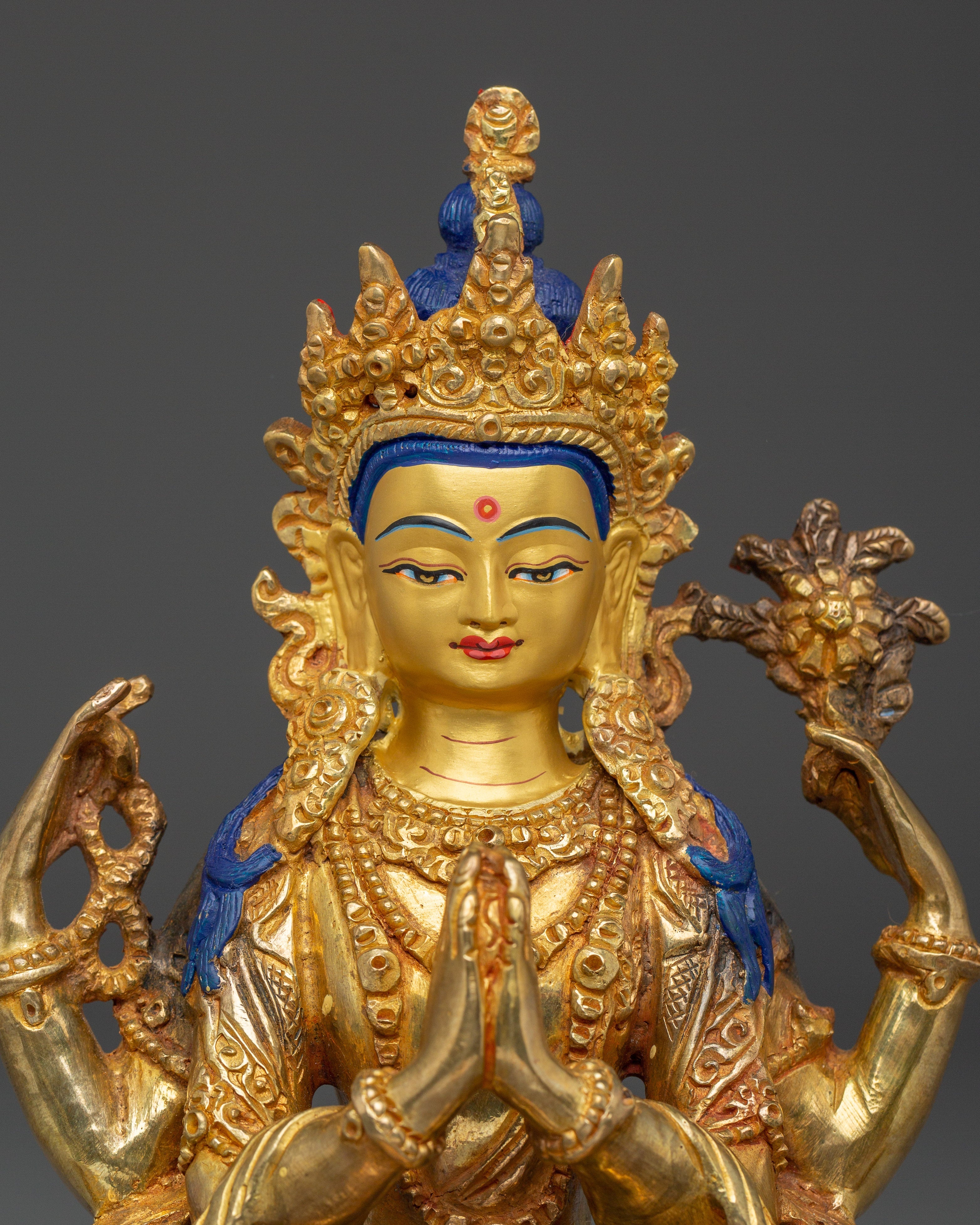 Lord of Mercy Chenrezig Artwork | Symbol of Loving-Kindness and Wisdom