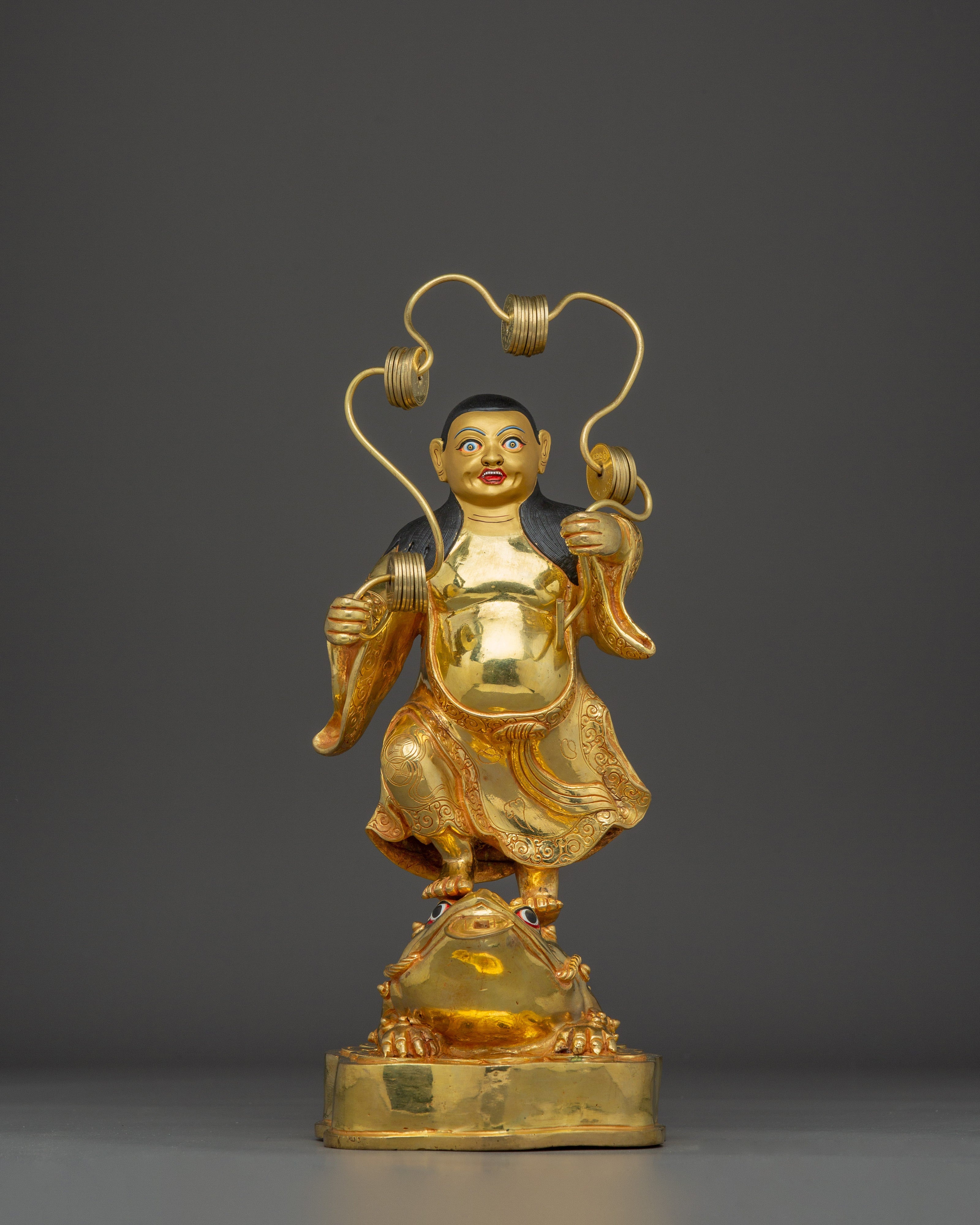 copper-liuhai-statue