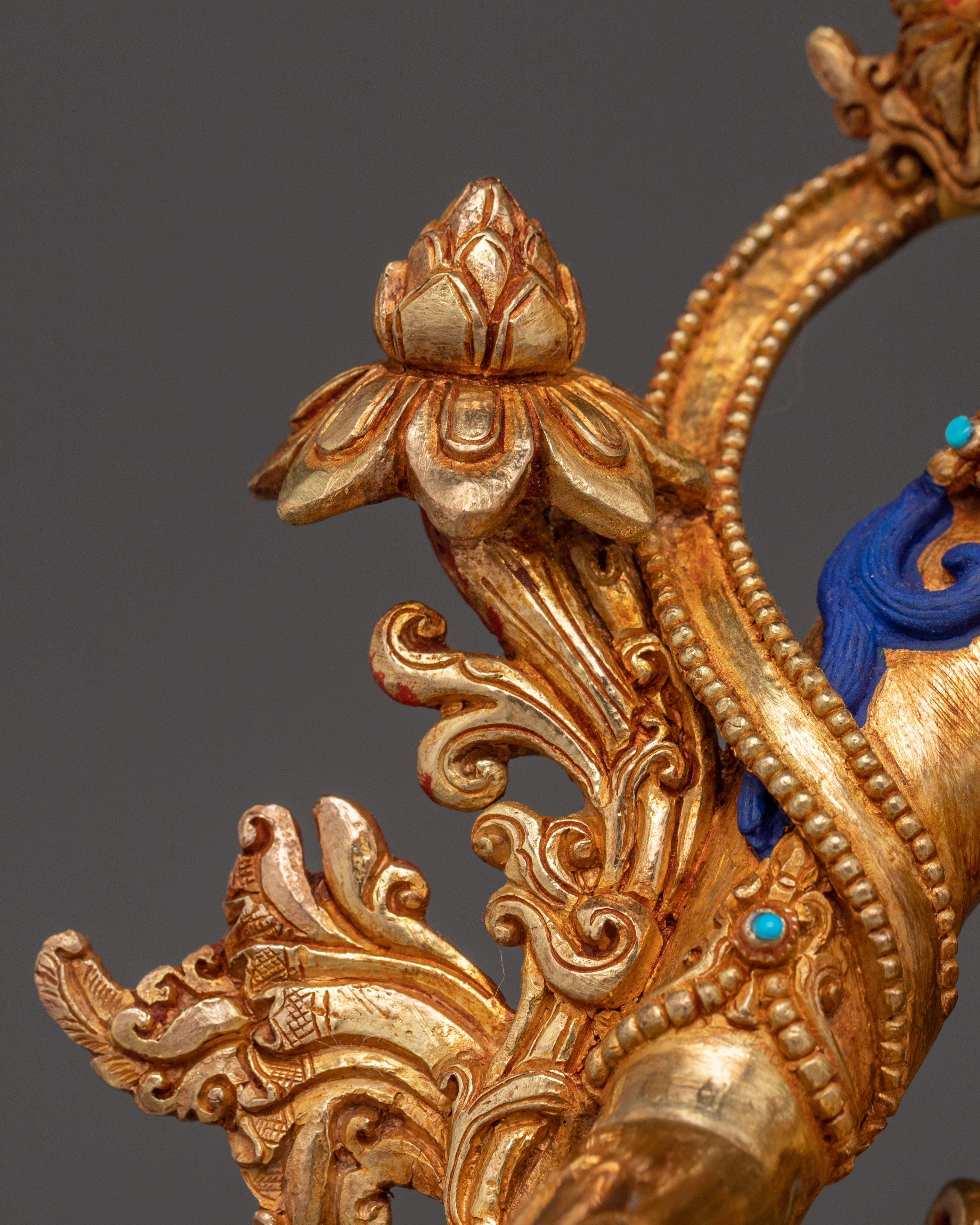 Buddhist Deity Green Tara Statue | Shyama Tara - Swift Action