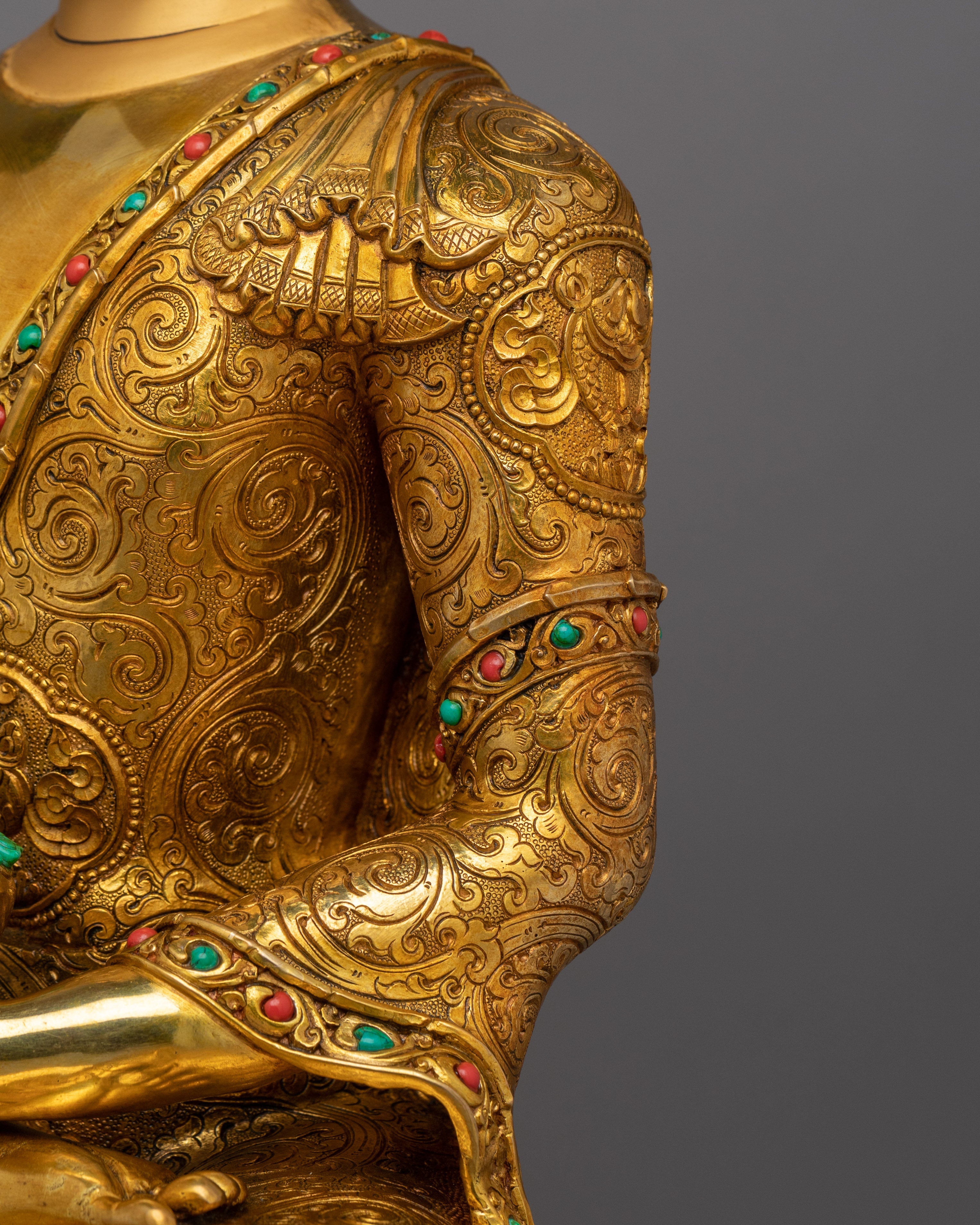 Handcrafted Figurine of Buddha Shakyamuni | A Divine Symbol of Enlightenment