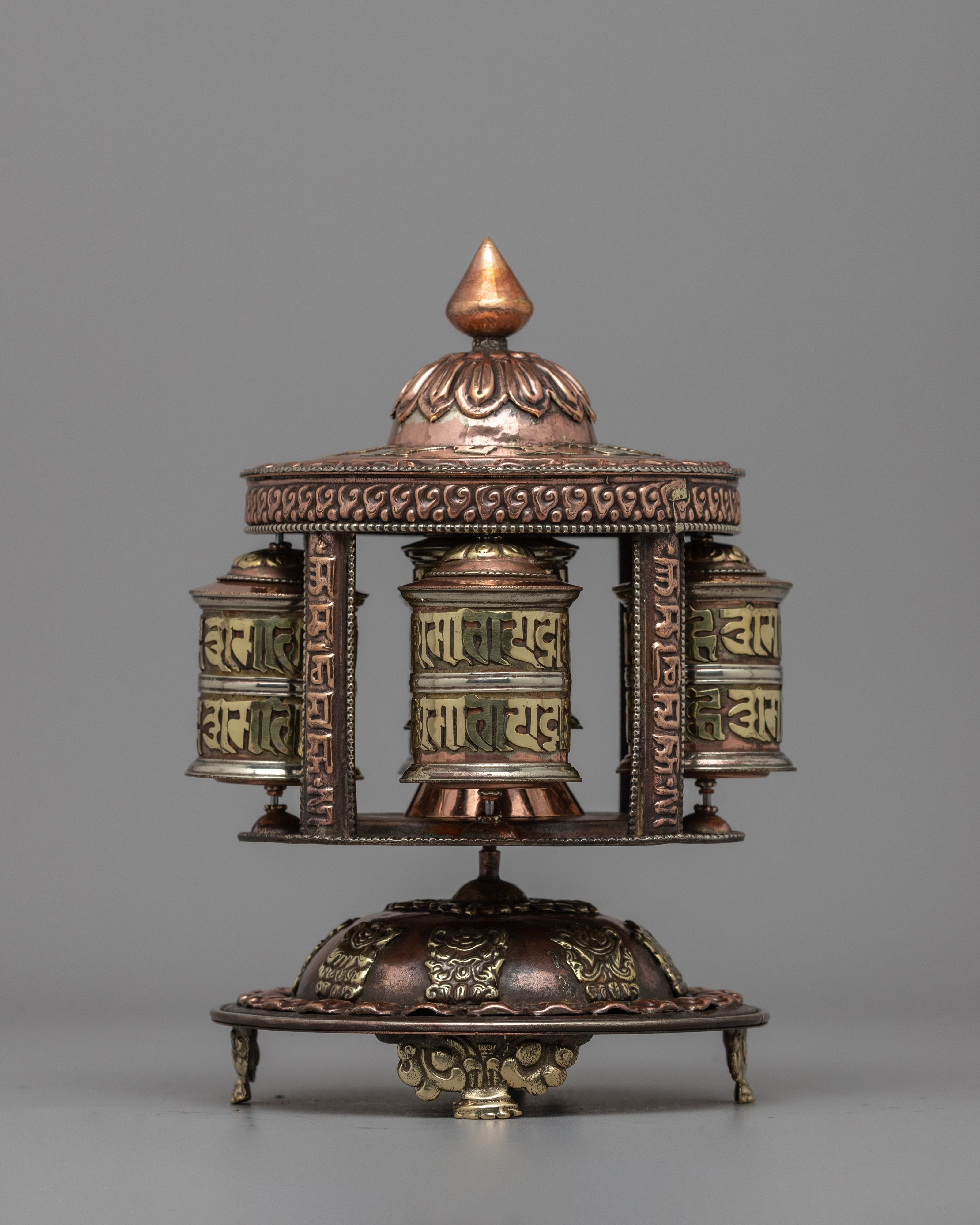 Sacred Buddhist Prayer Wheel