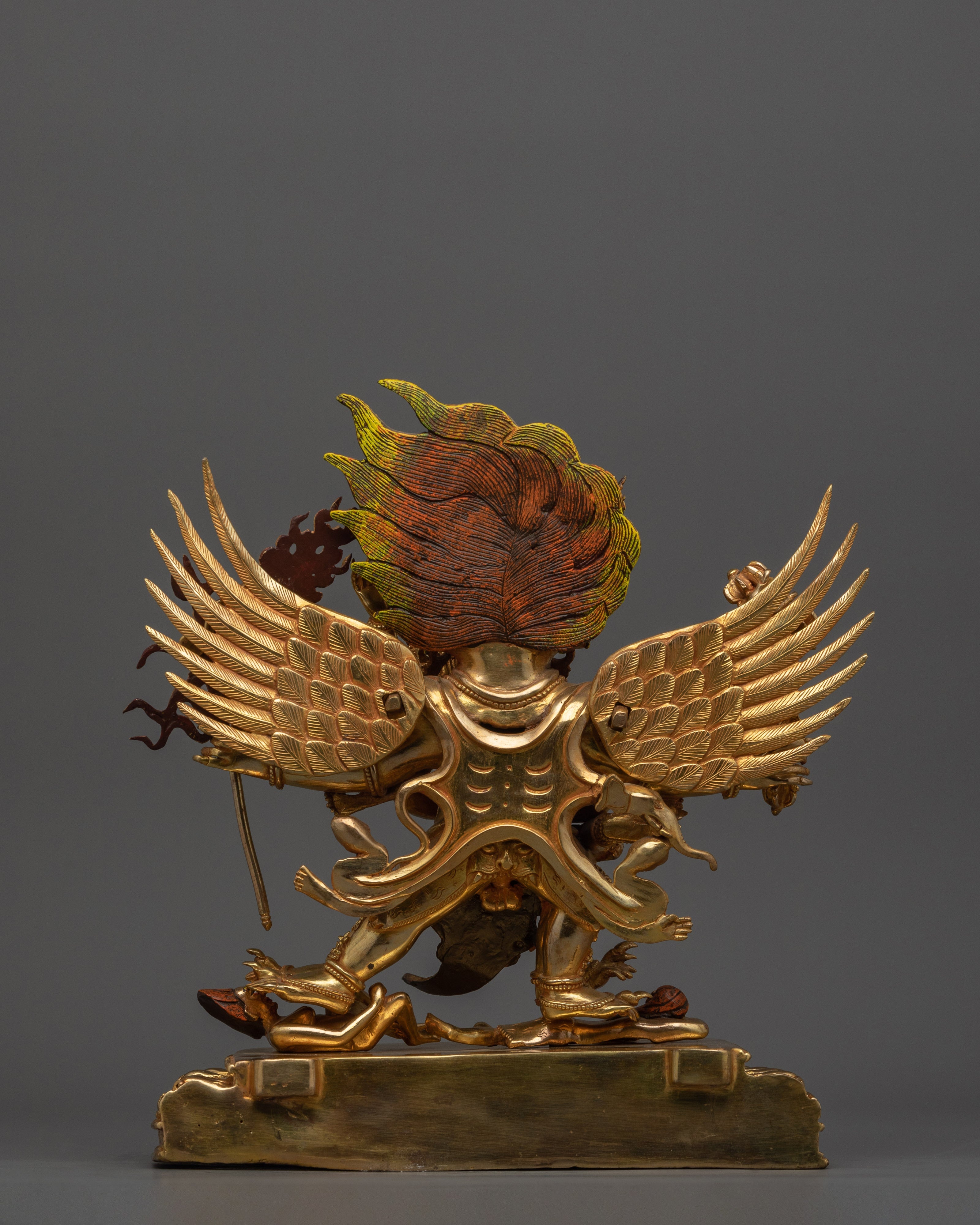 Tibetan Phurba Deity Vajrakilaya Statue | Symbolizing the Unity of Wisdom (includes Consecration)