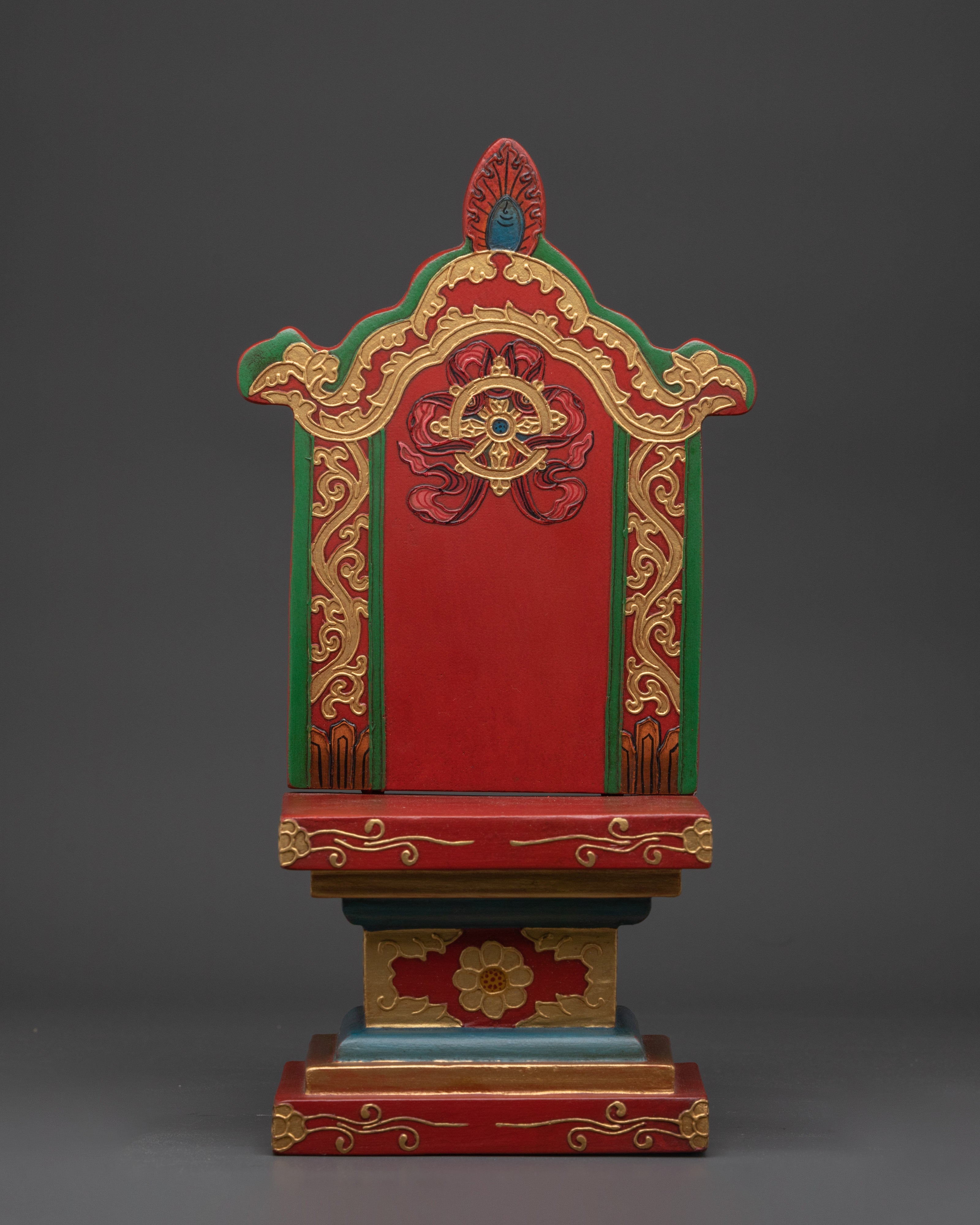 Handcrafted Tibetan Throne