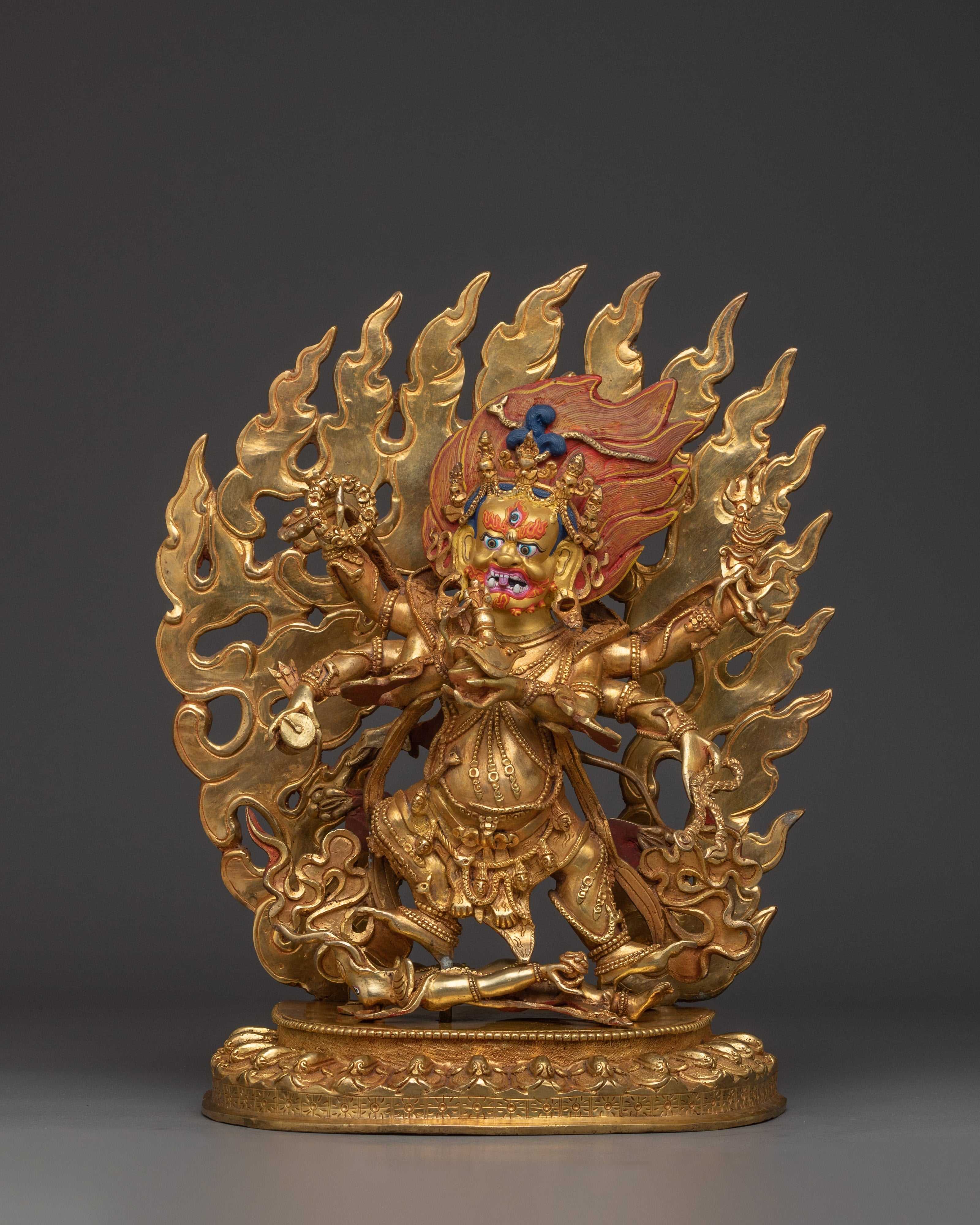 Buddhist wrathful god