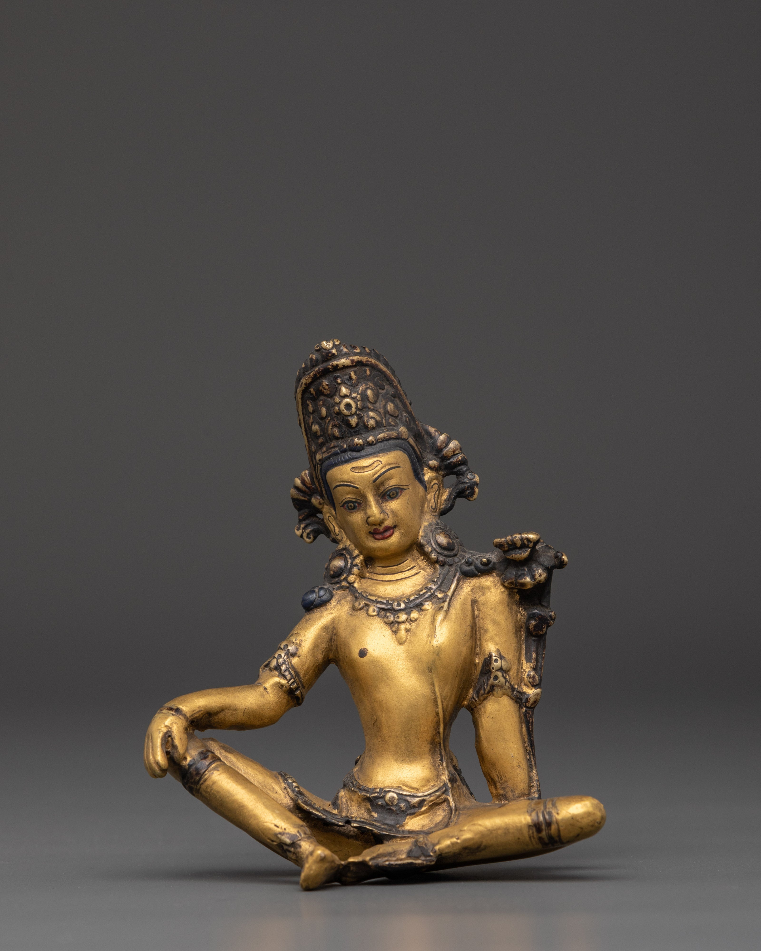 Handcrafted Indra Sculpture