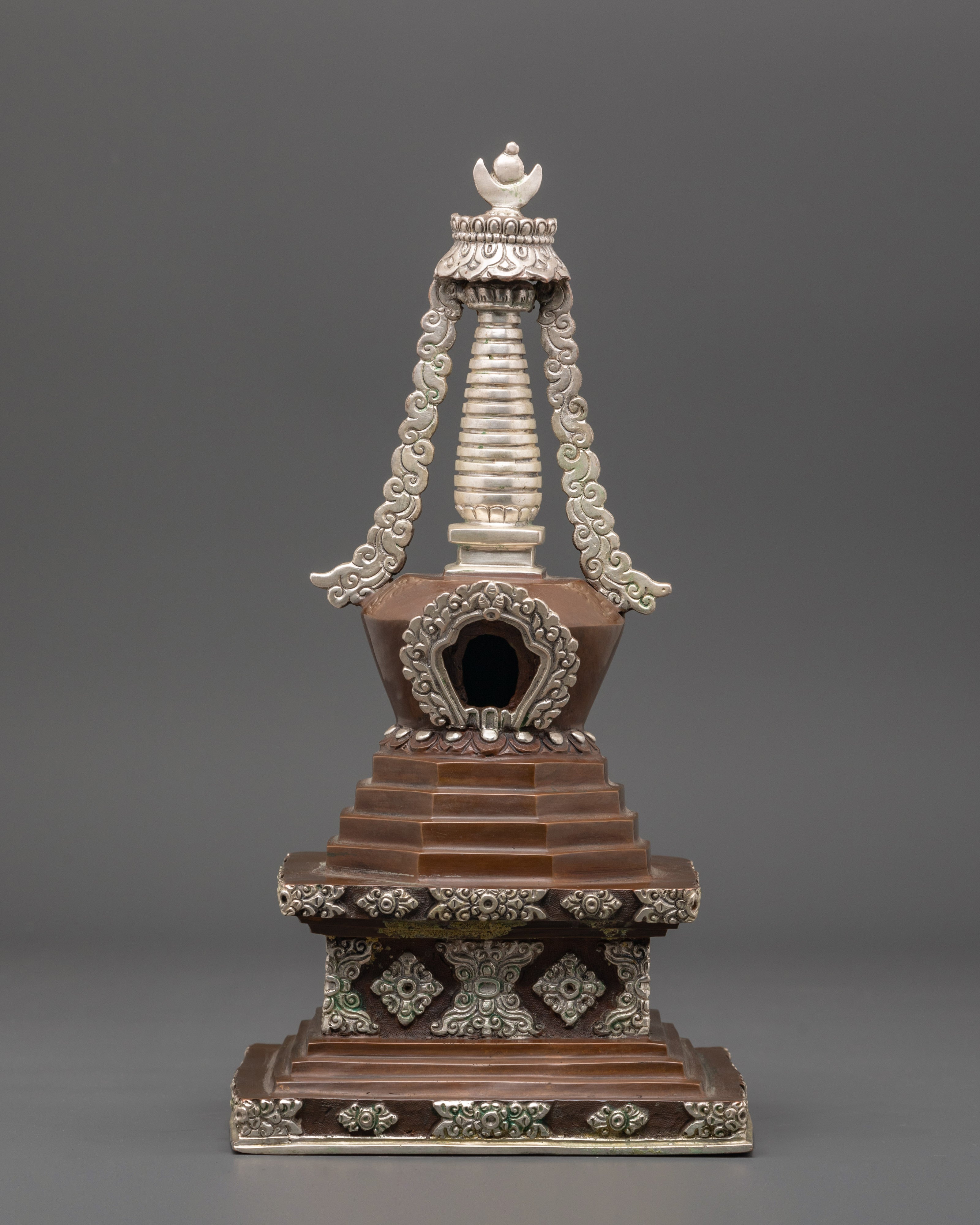 Mindfulness Buddhist Stupa | Sacred Buddhist Art