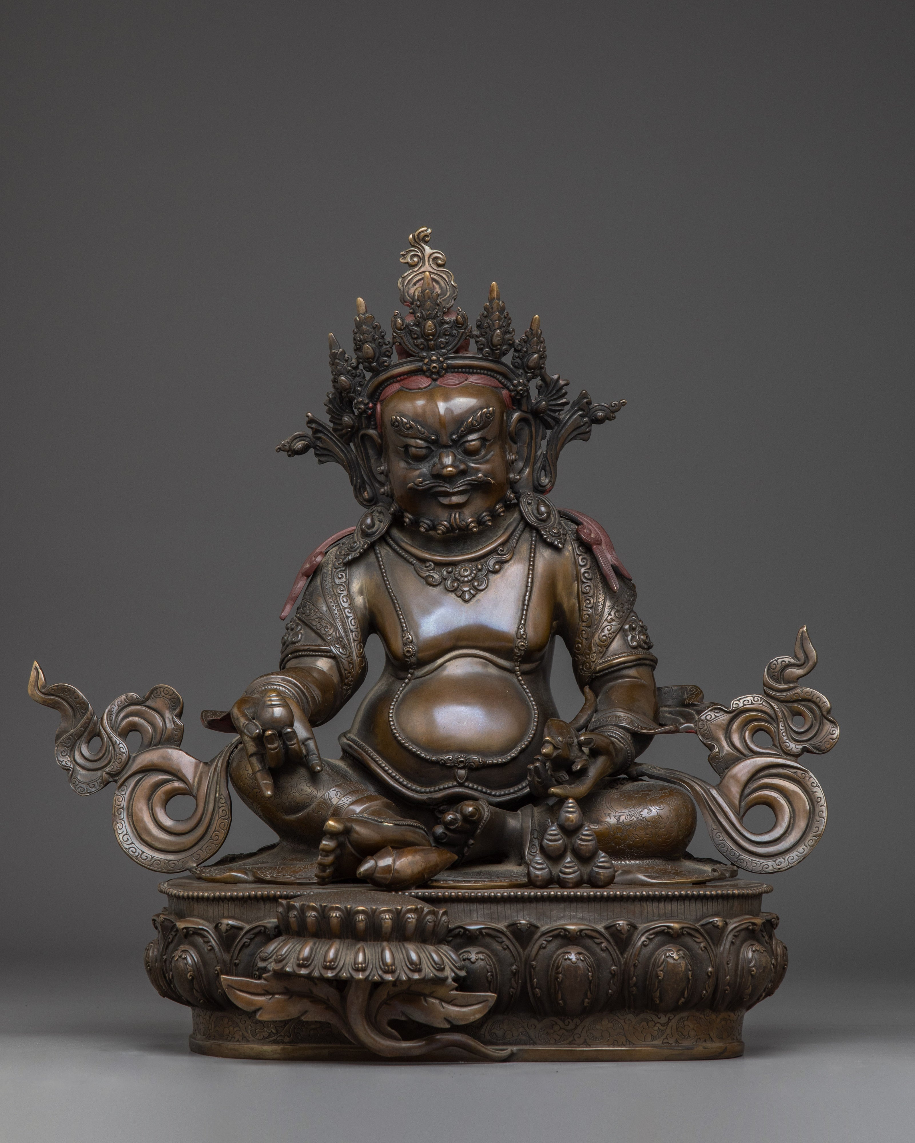 black-oxidized-dzambhala-statue