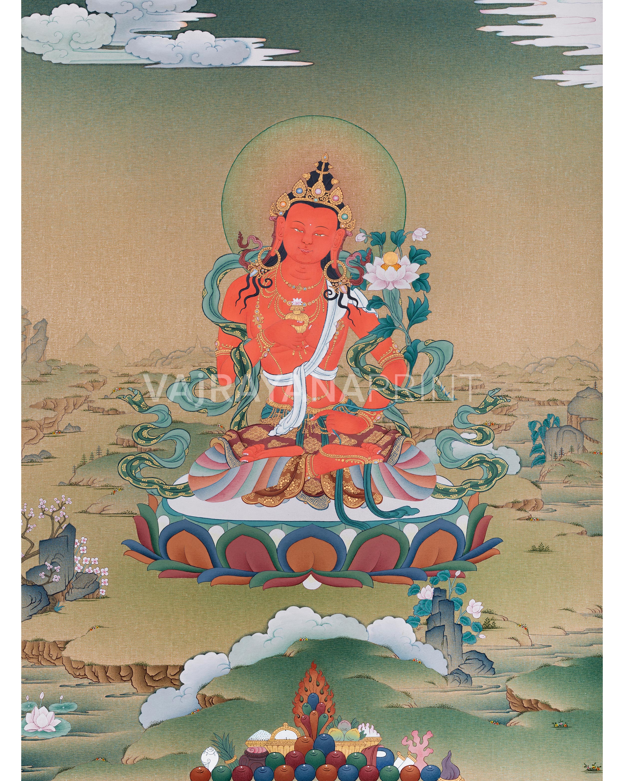 adi-buddha-samantabhadra-canvas-print