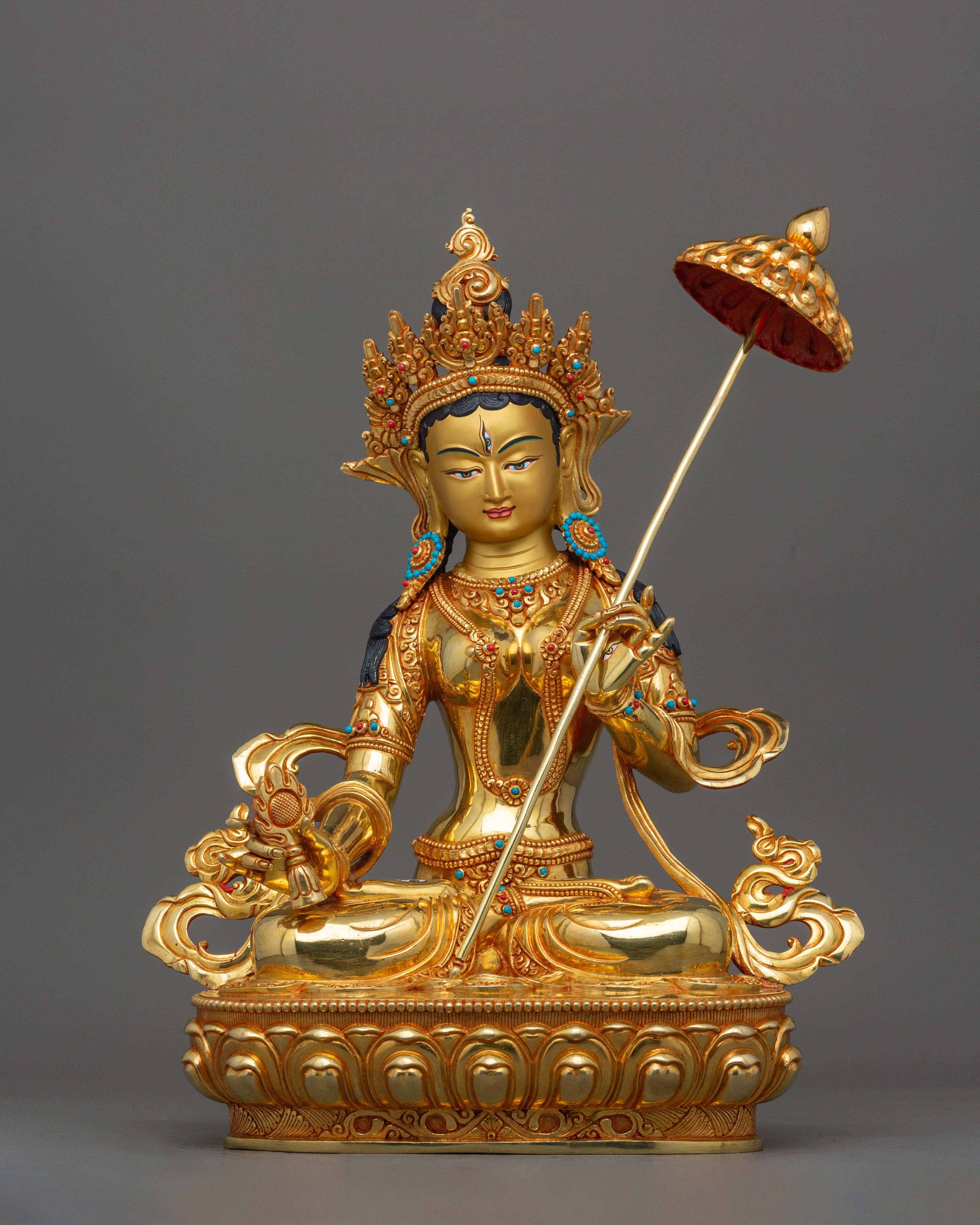 dukar-white-umbrella-goddess-sculpture