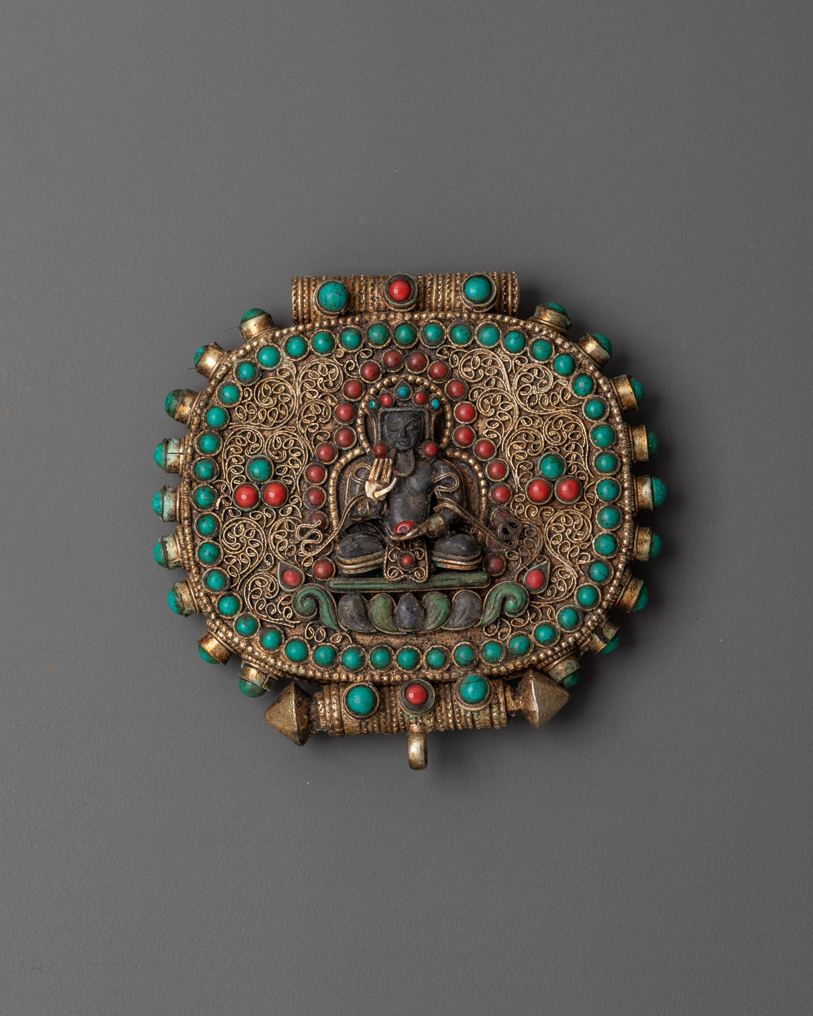 Sacred Tibetan Ghau Box Locket