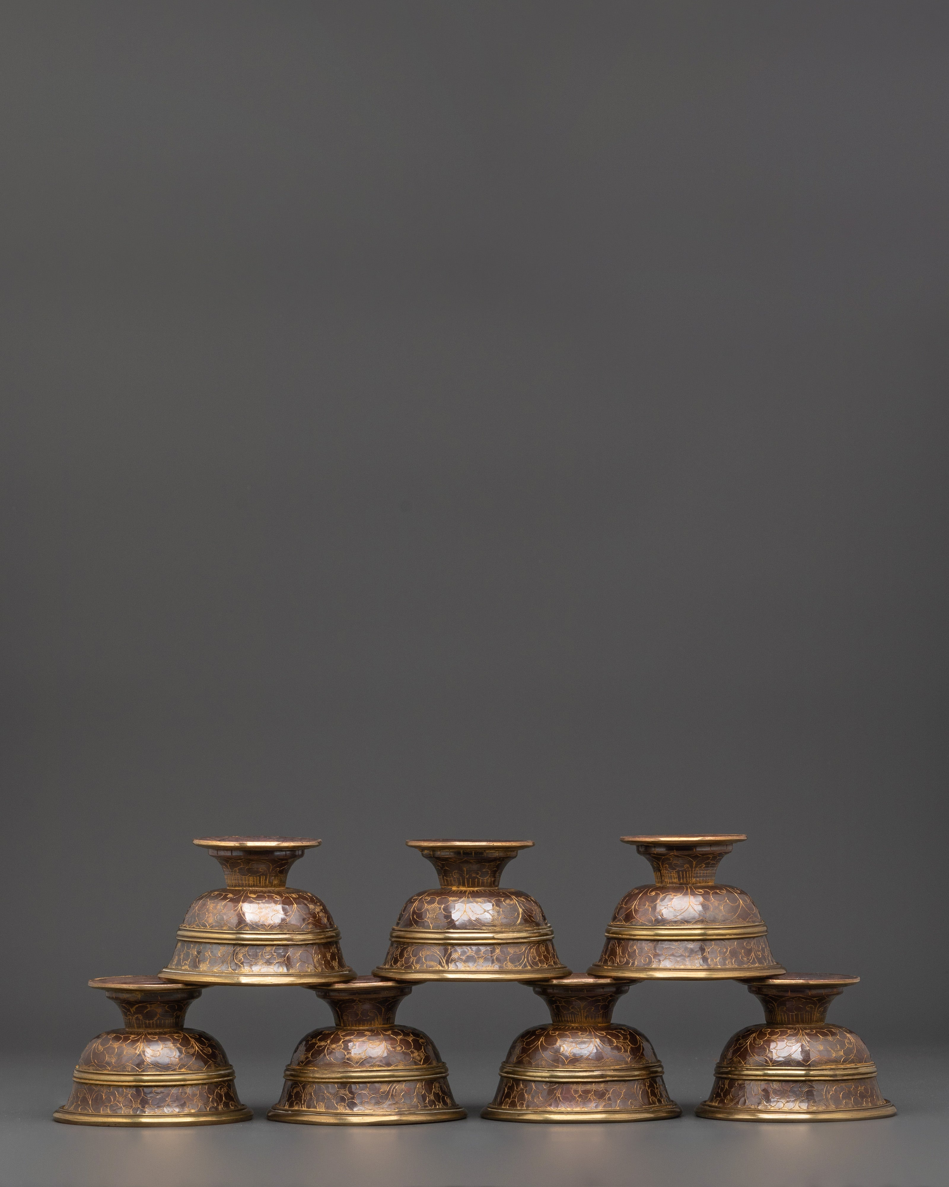 oxidized-copper-offering-bowl-set
