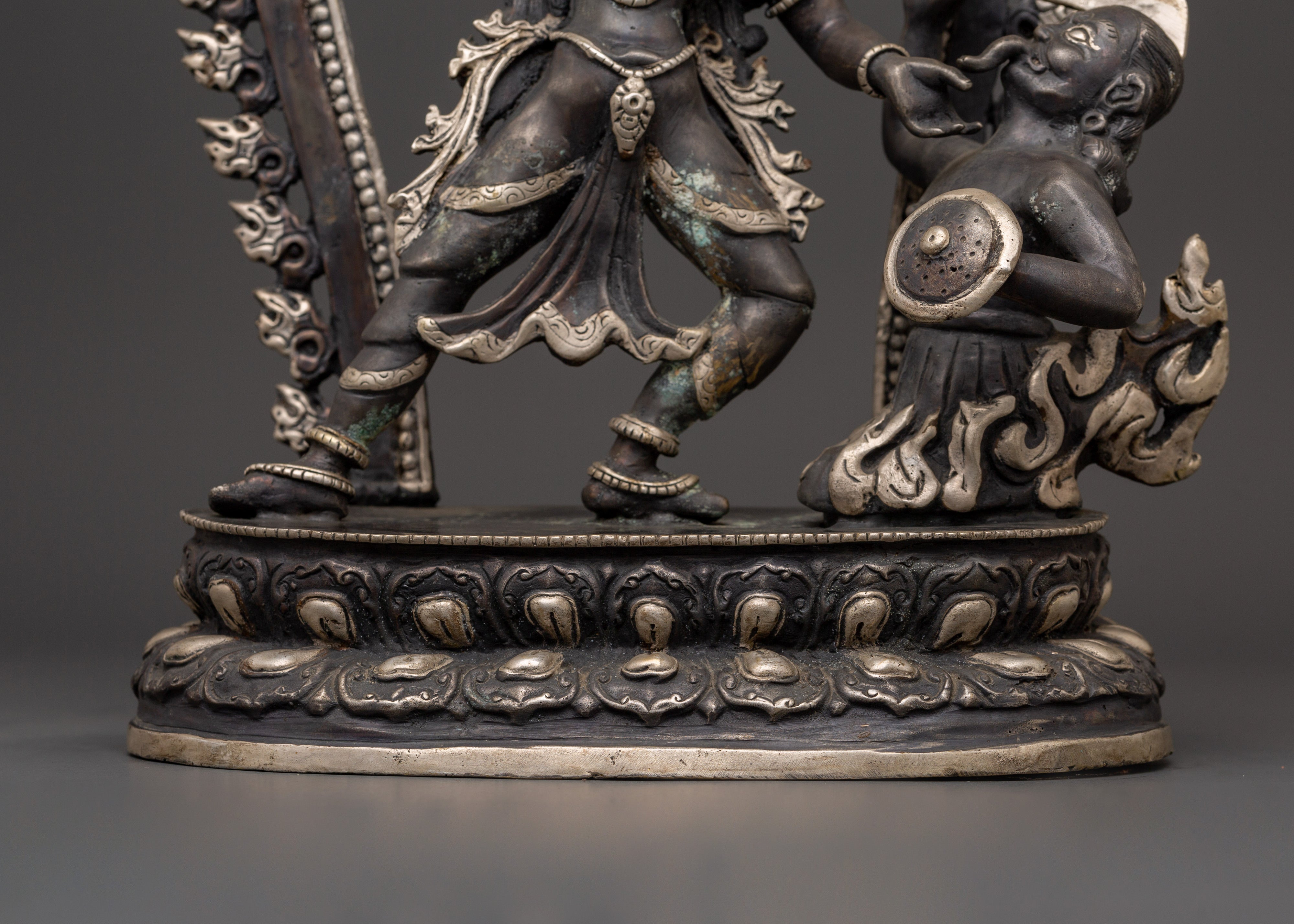 Baglamukhi Devi Statue | Wrathful Hindu Goddess