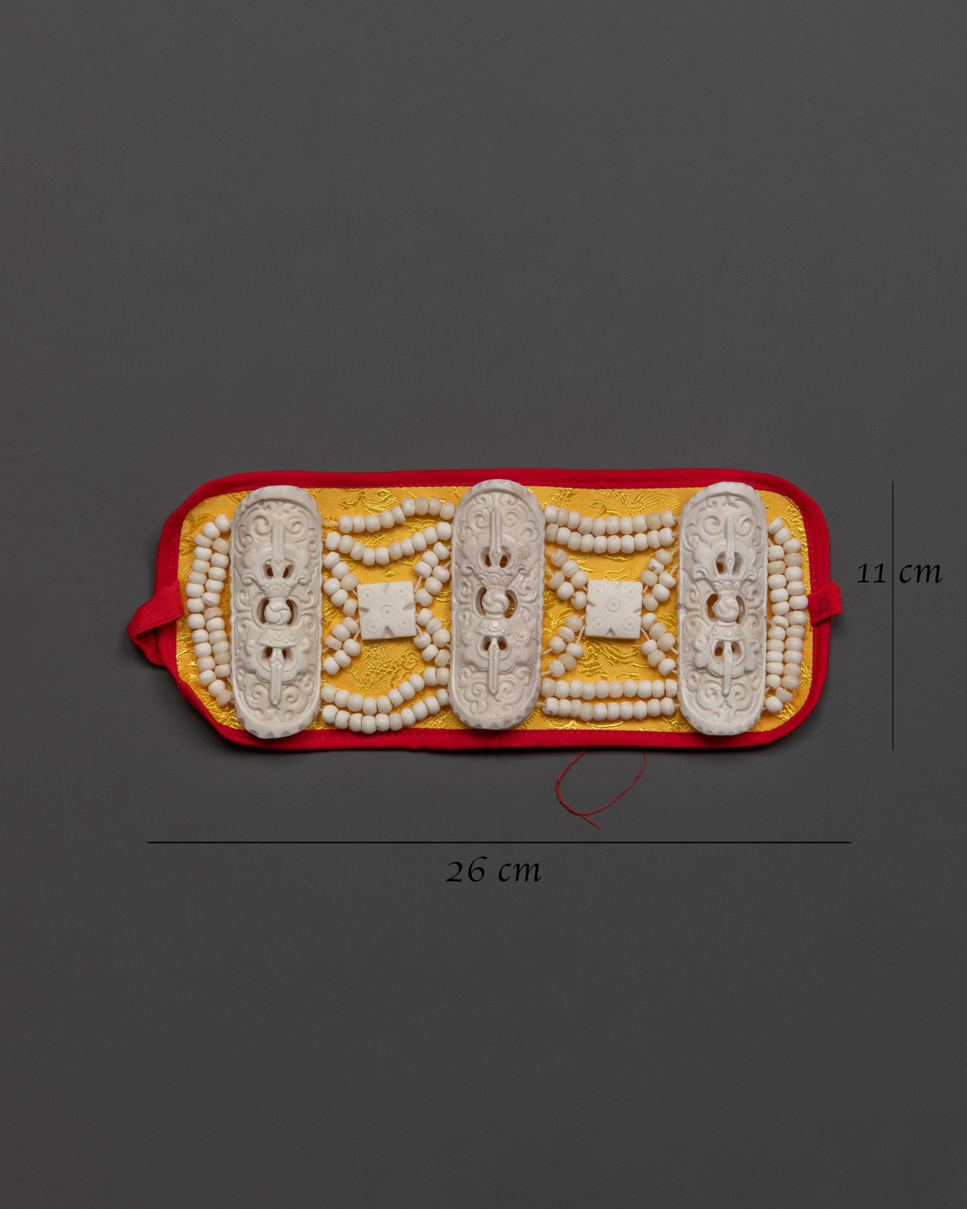 Tibetan Guru Fabric | Sacred Yak Bone Textile