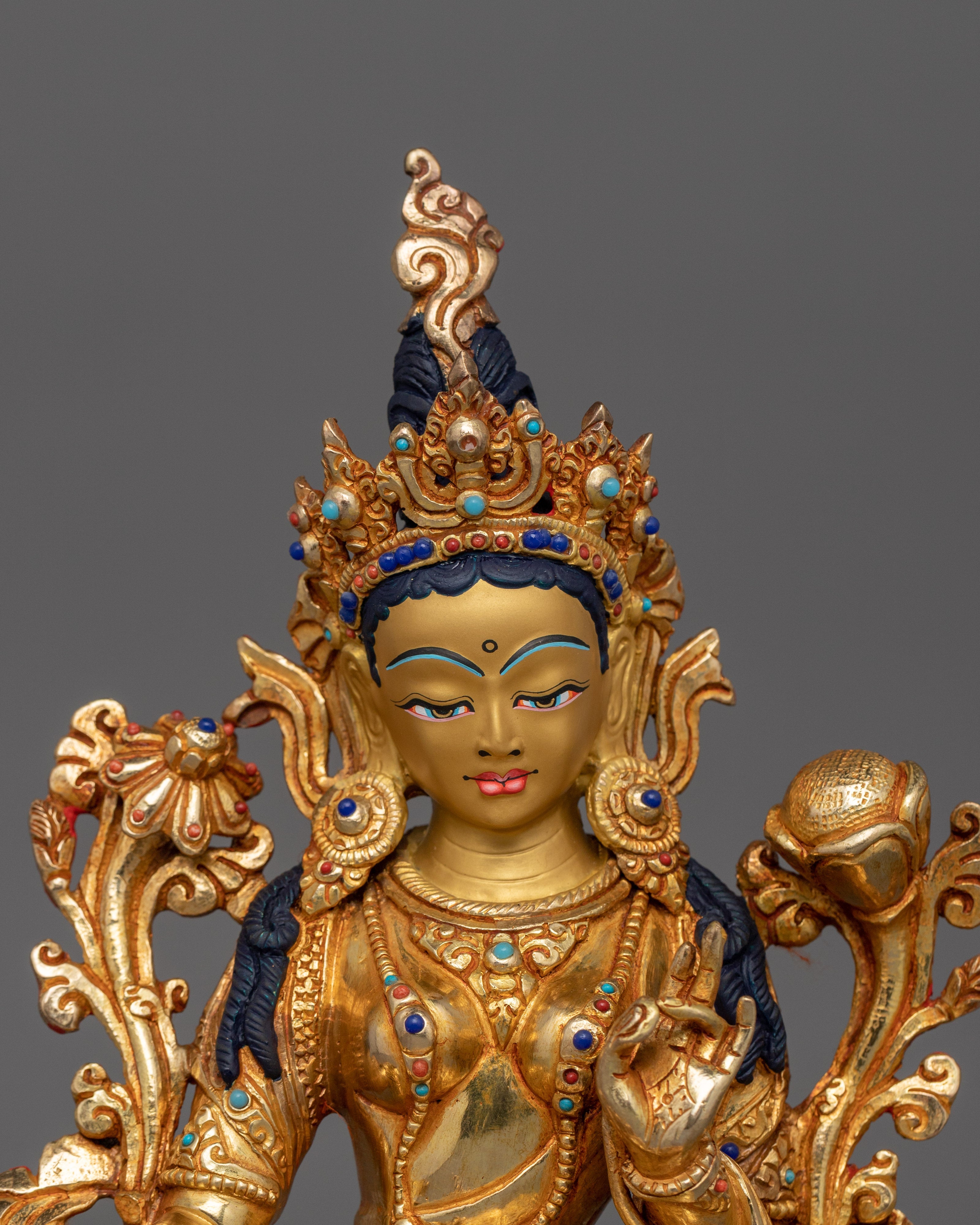 Princess Shyama Tara Statue | Artwork of Green Tara
