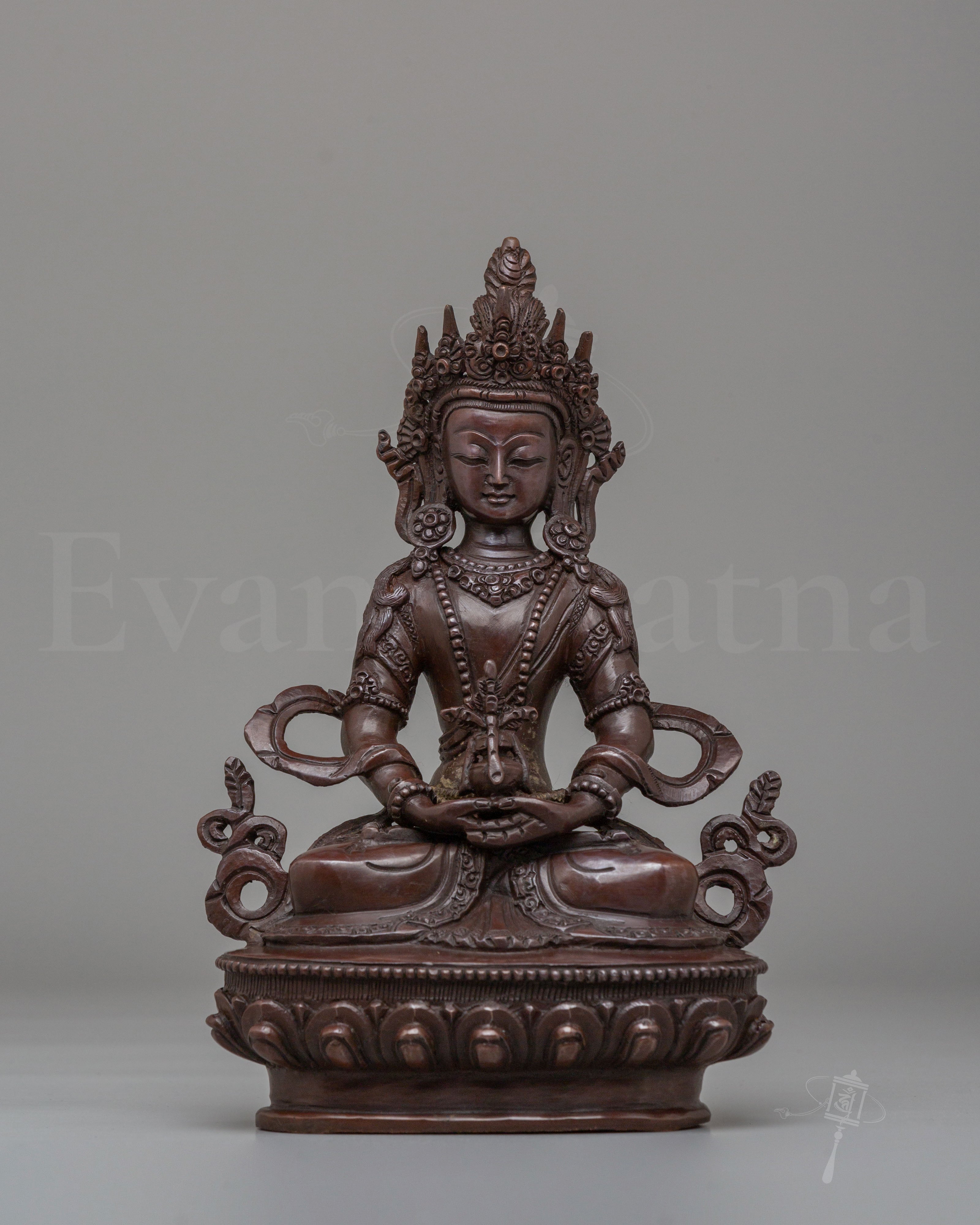 Buddhist Long Life Buddha Sculpture