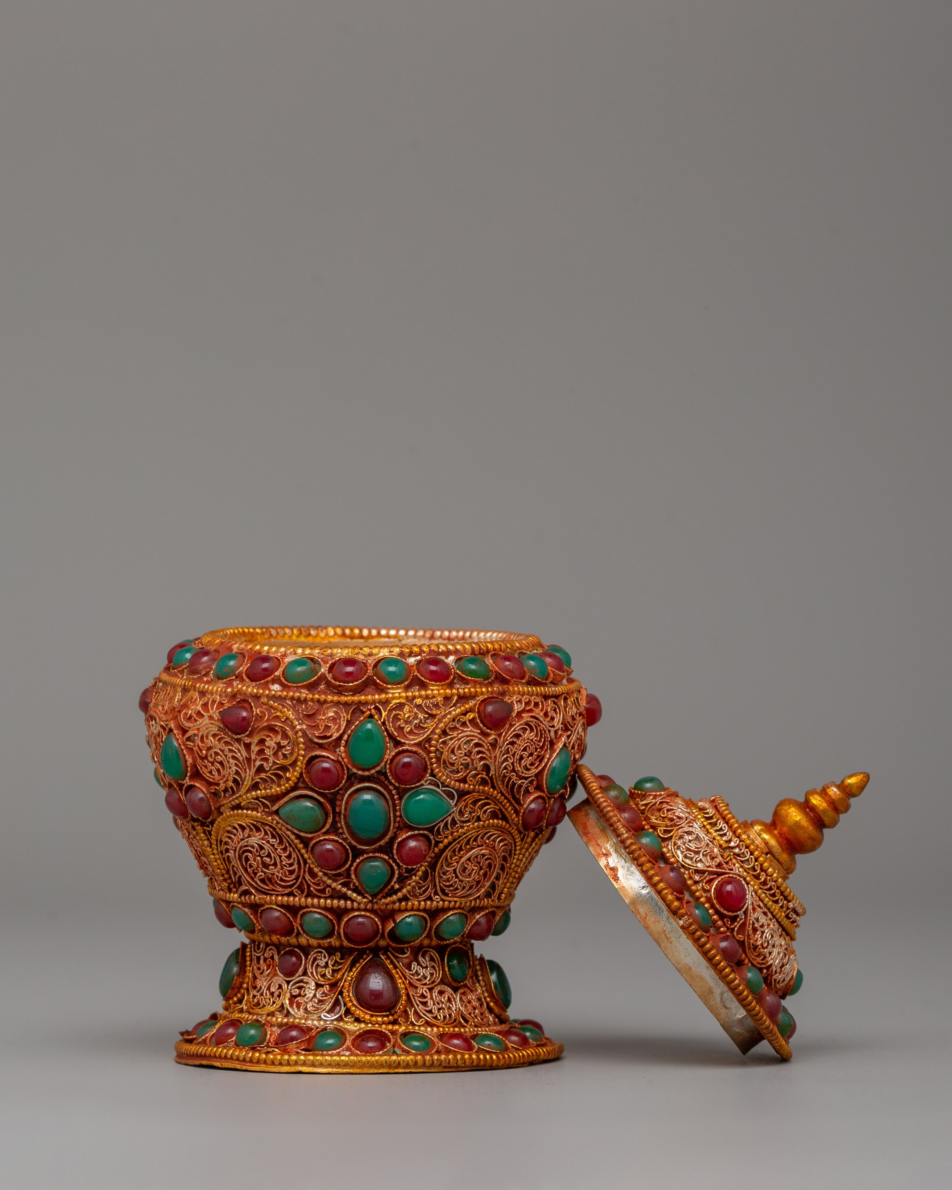 Handcrafted Rice Pot | Ritual Offerings | Handmade Spiritual Decor