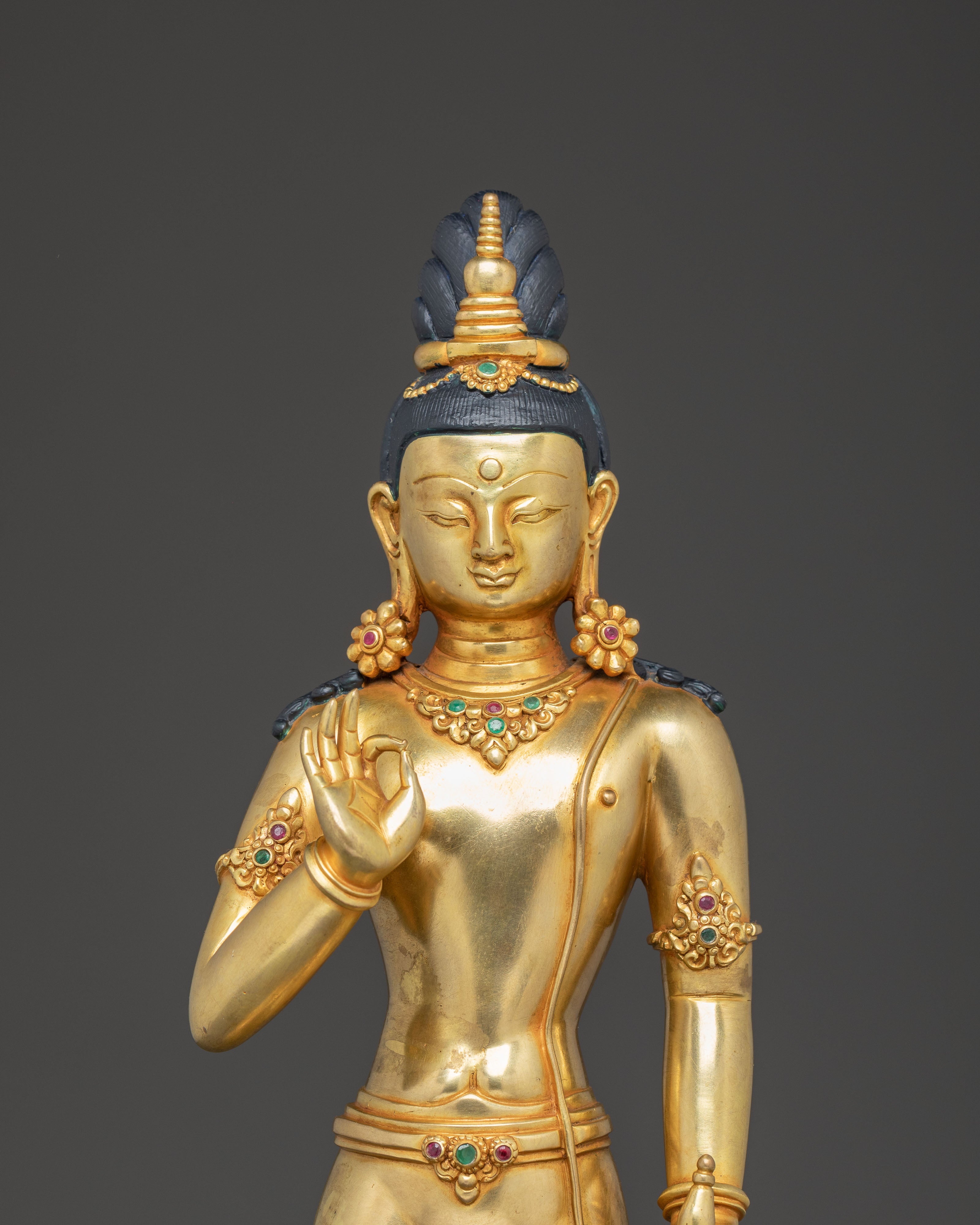 Maitreya Buddha Statue for Spiritual Meditation | Symbol of Future Enlightenment