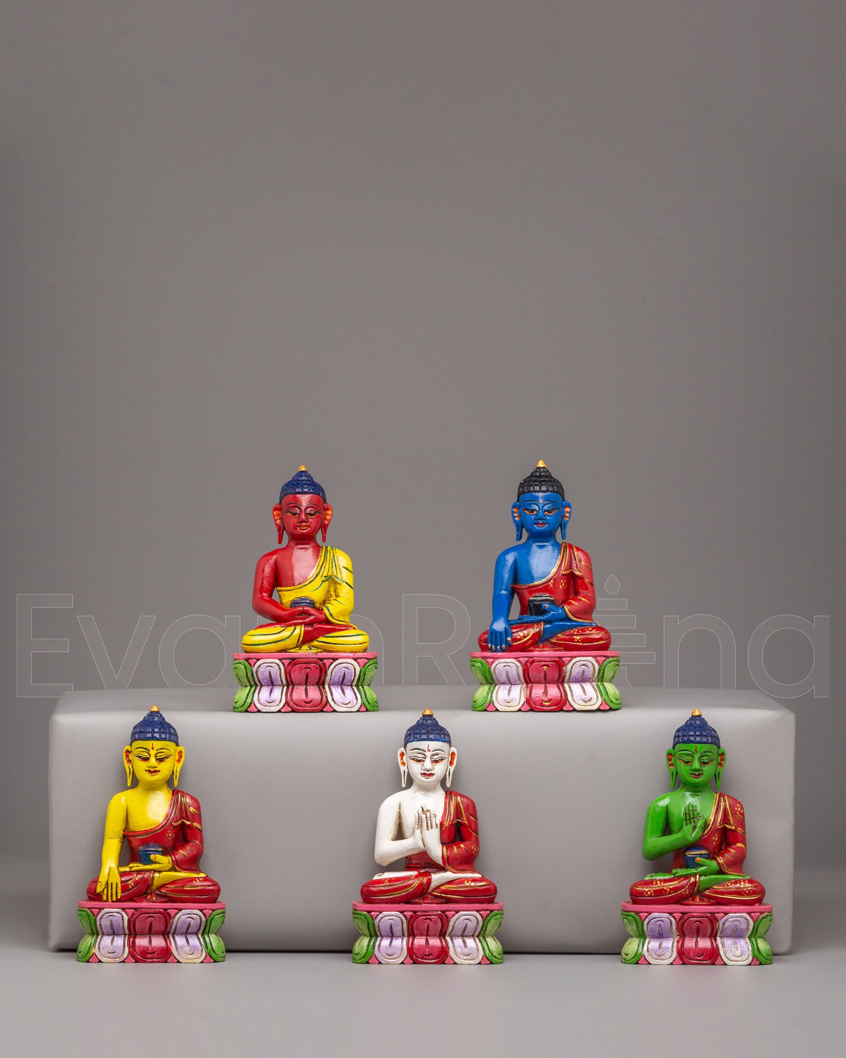 Five Buddha Set