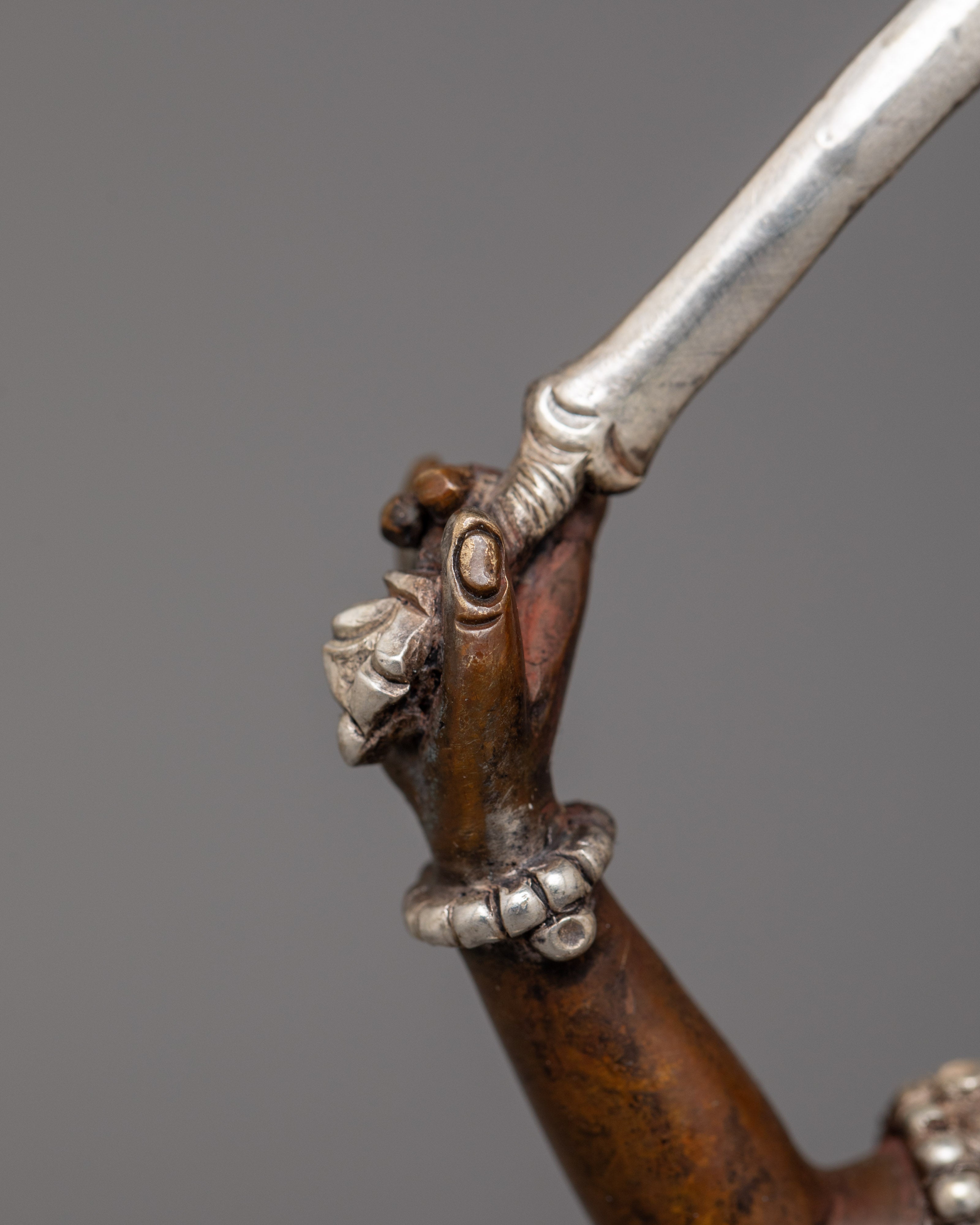 Manjushri Enlightened Bodhisattva Sculpture | Buddhist Icon of Intellectual Clarity