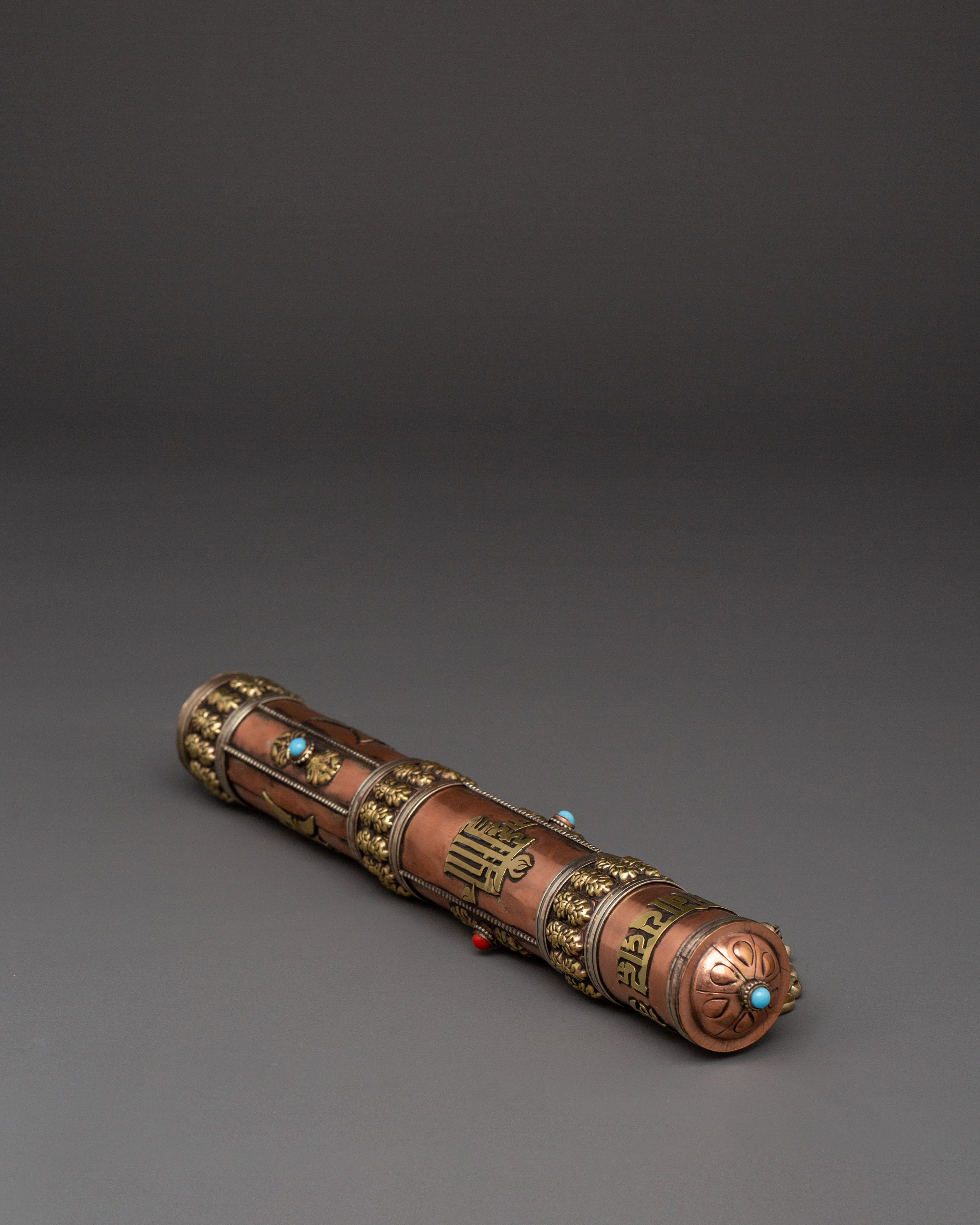 Portable Incense Case | Handcrafted Copper and Brass Holder