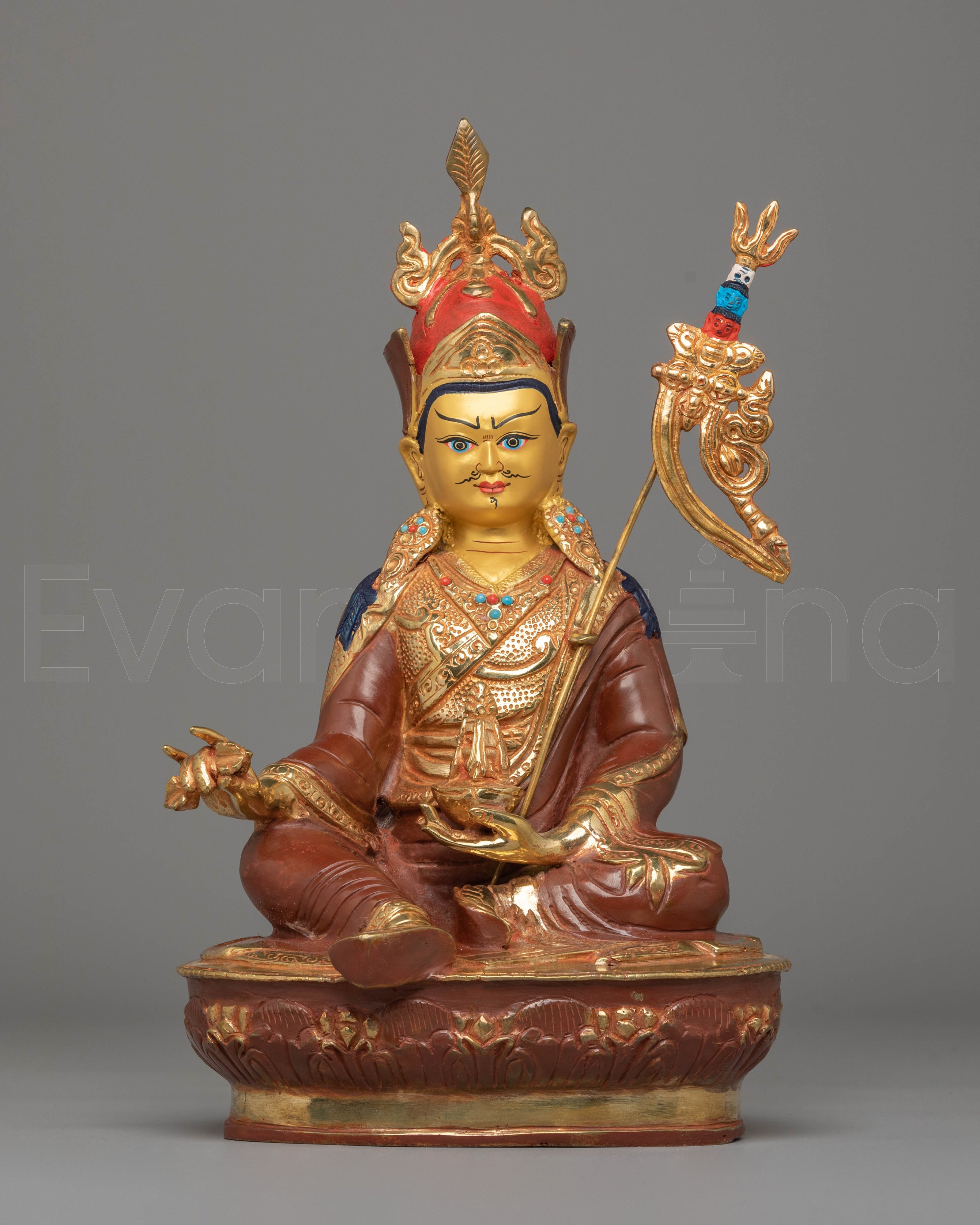 Guru Rinpoche Bodhisattva Sculpture