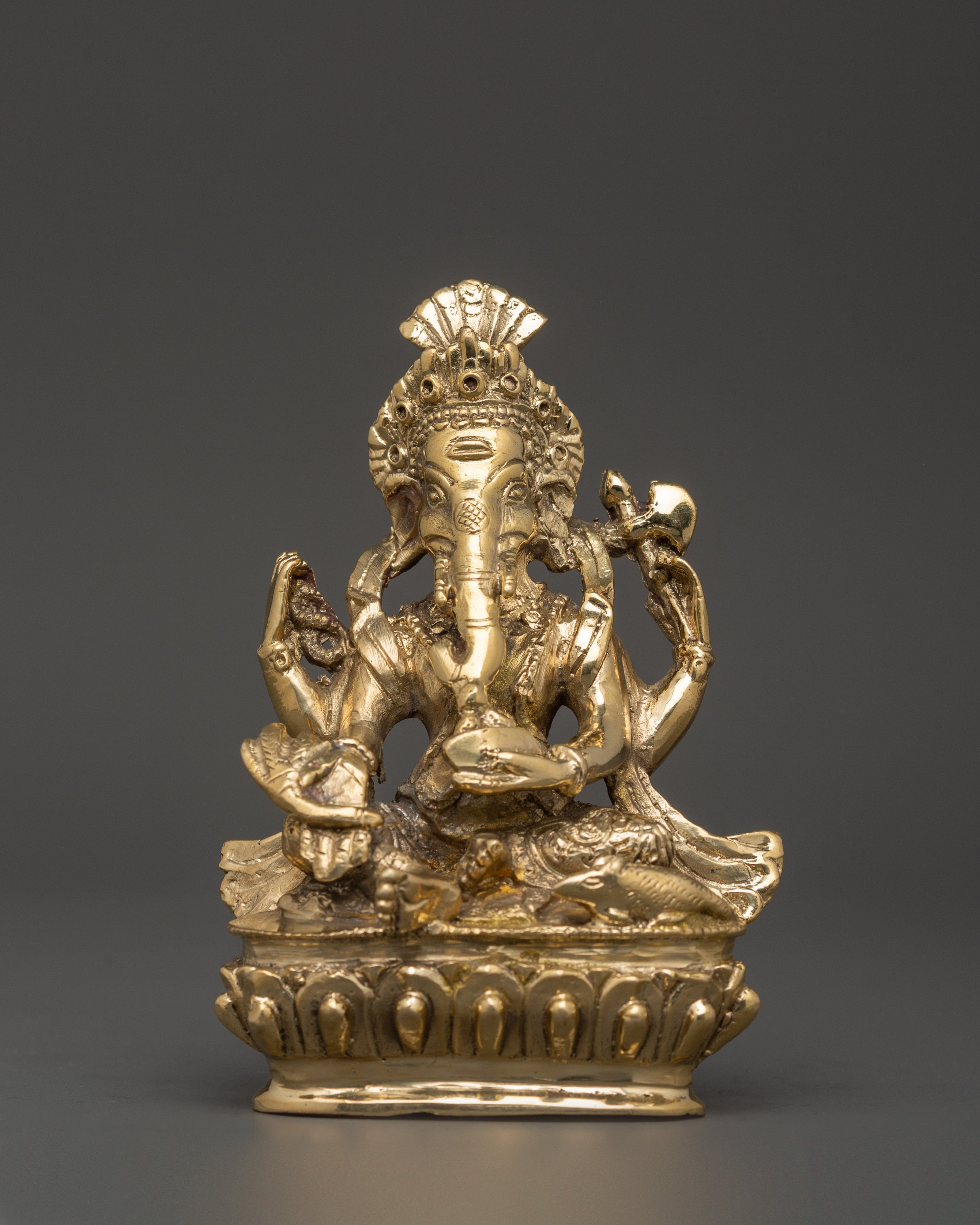 Sacred Figurine of Hindu Deity Ganesha
