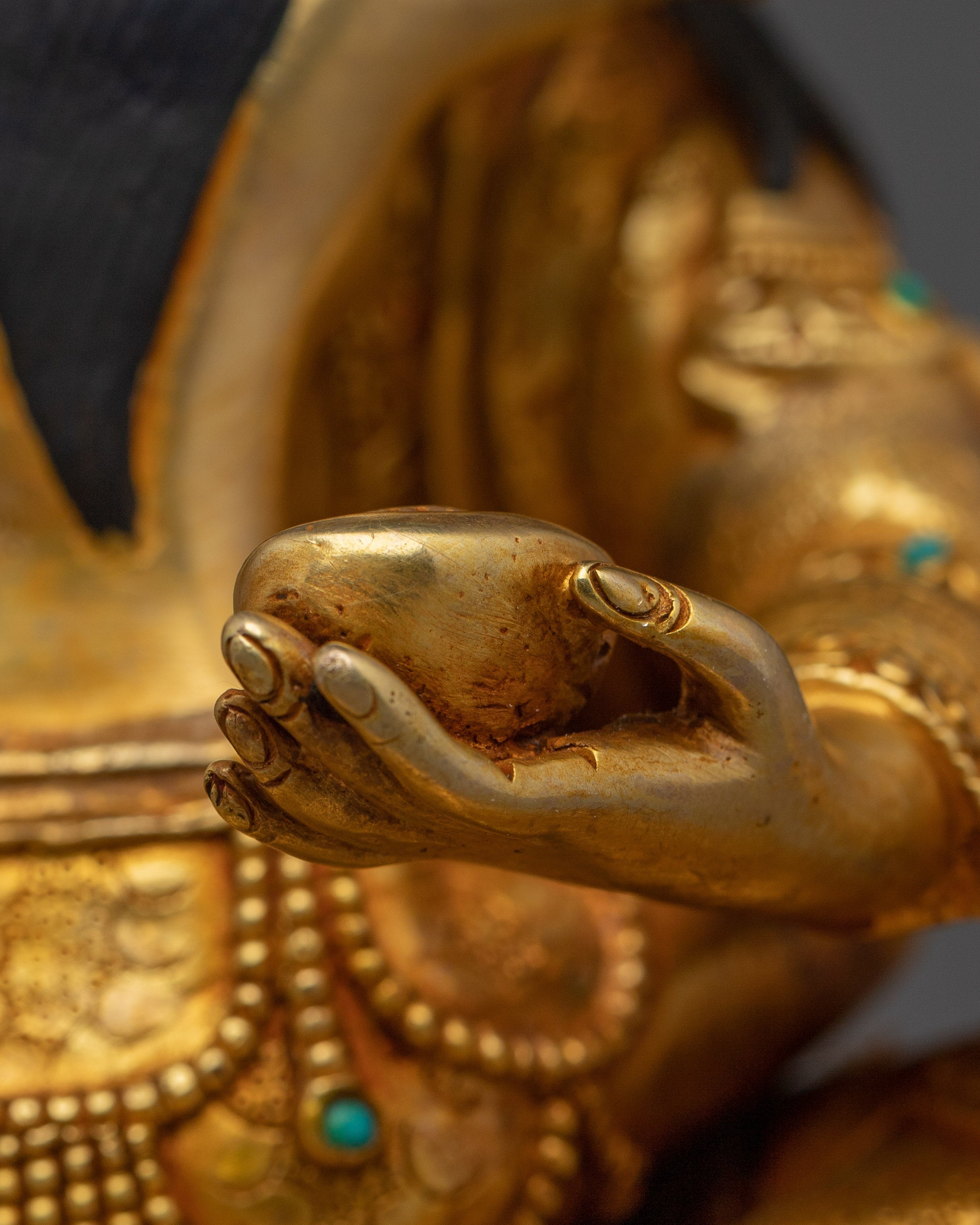 Divine Tantric Master Guru Rinpoche with Consort | Padmasambhava Statue