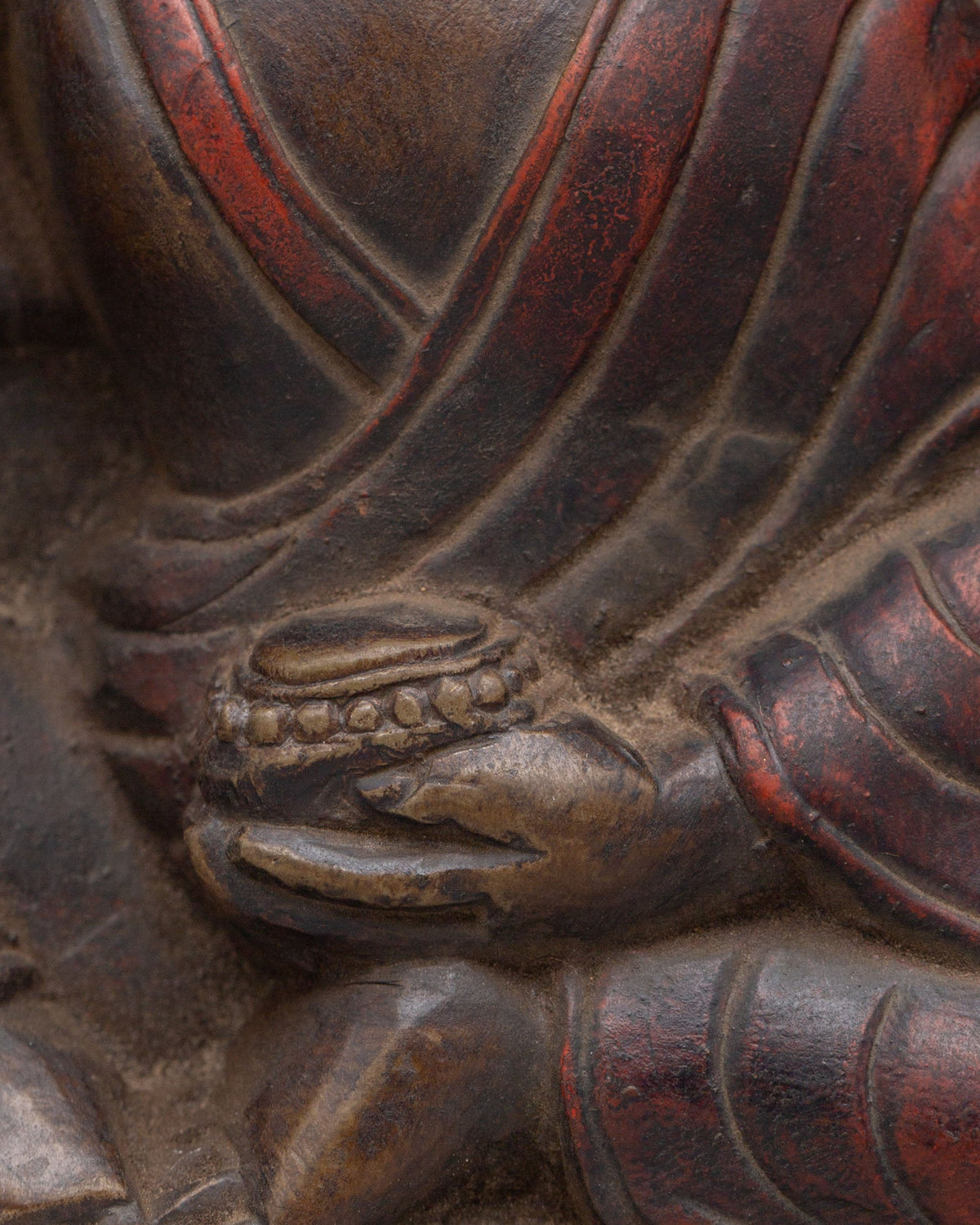 Traditional Milarepa Statue | Tibetan Master of Meditation