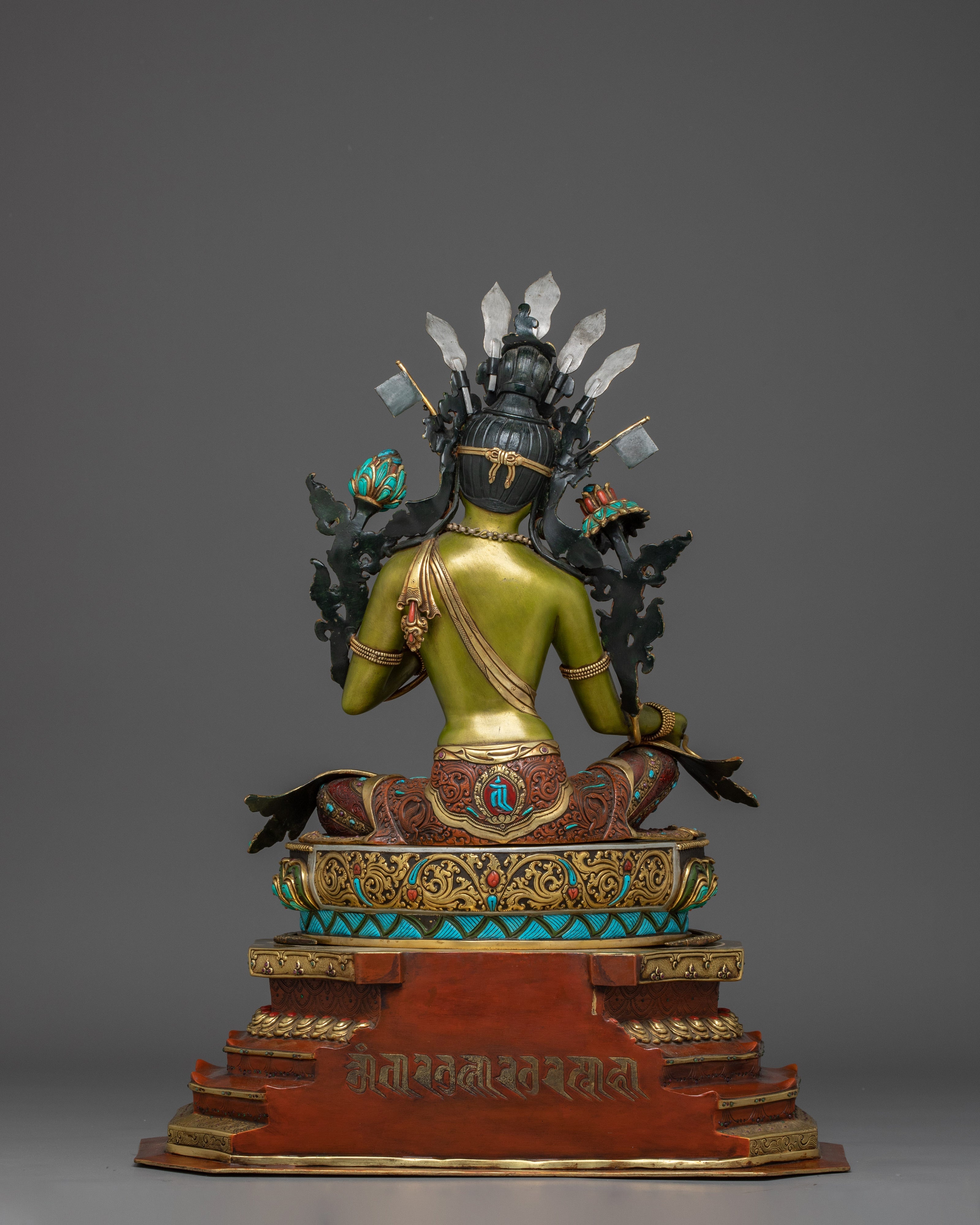 Magnificent Green Tara Statue | Shyama Tara - Mother of All Buddhas